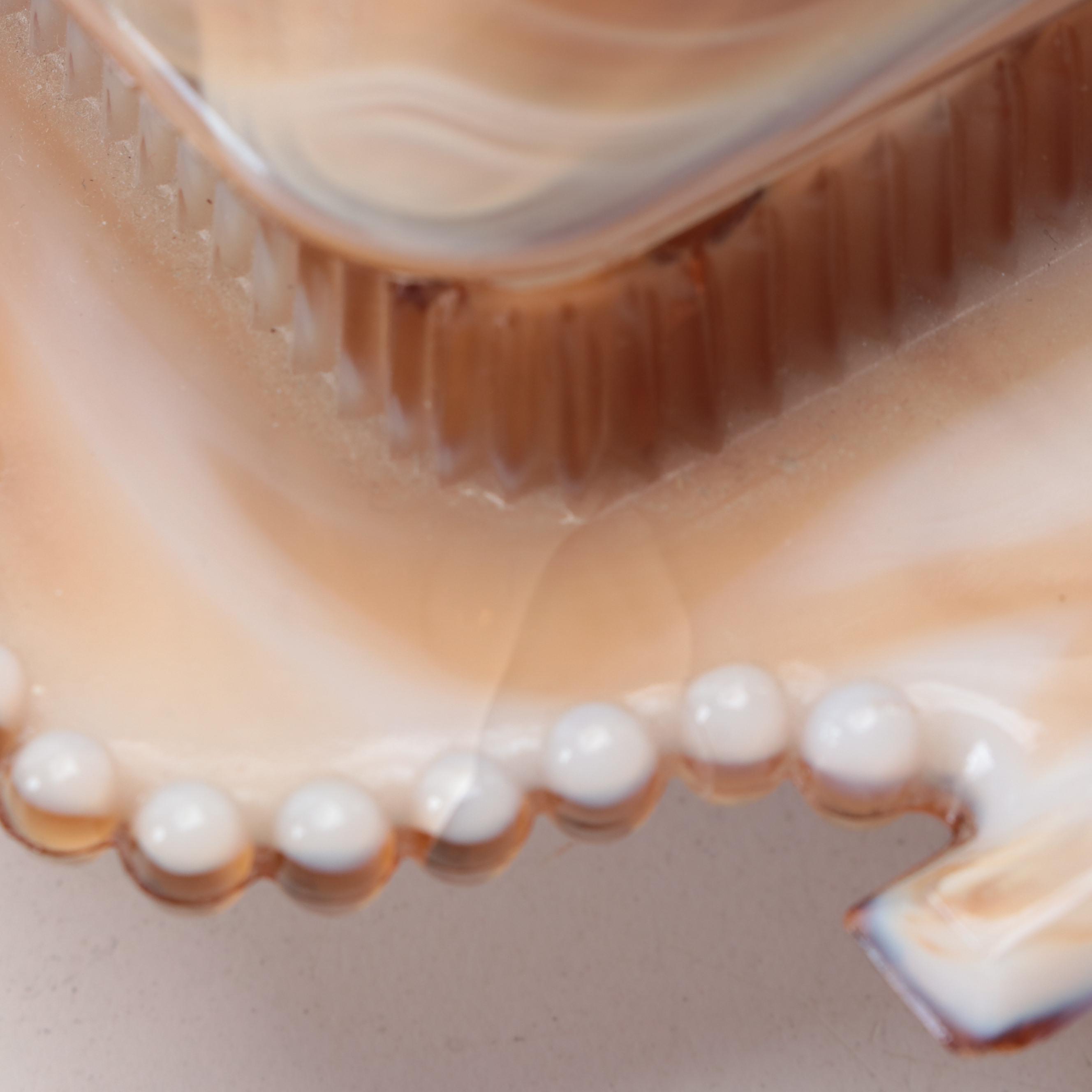 Imperial Caramel Slag Glass Covered Flat Candy Box or Butter Dish, Mid-20th C.