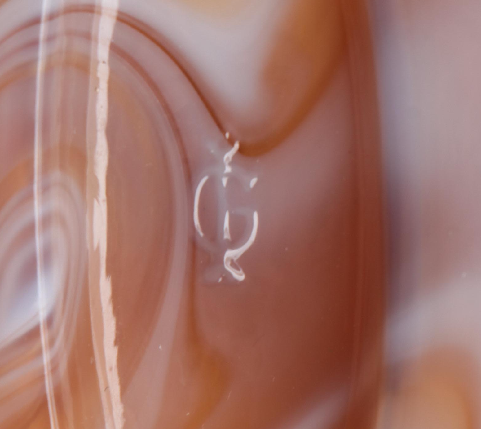 Imperial Caramel Slag Glass Covered Flat Candy Box or Butter Dish, Mid-20th C.