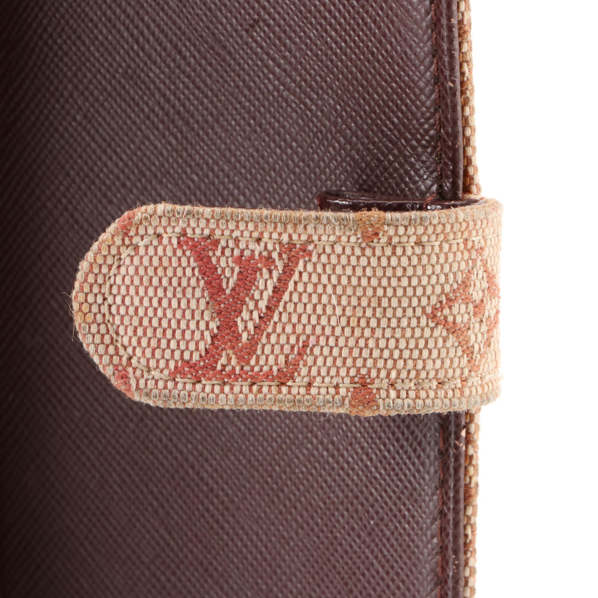 Louis Vuitton Agenda Cover in Monogram Mini Lin Canvas
