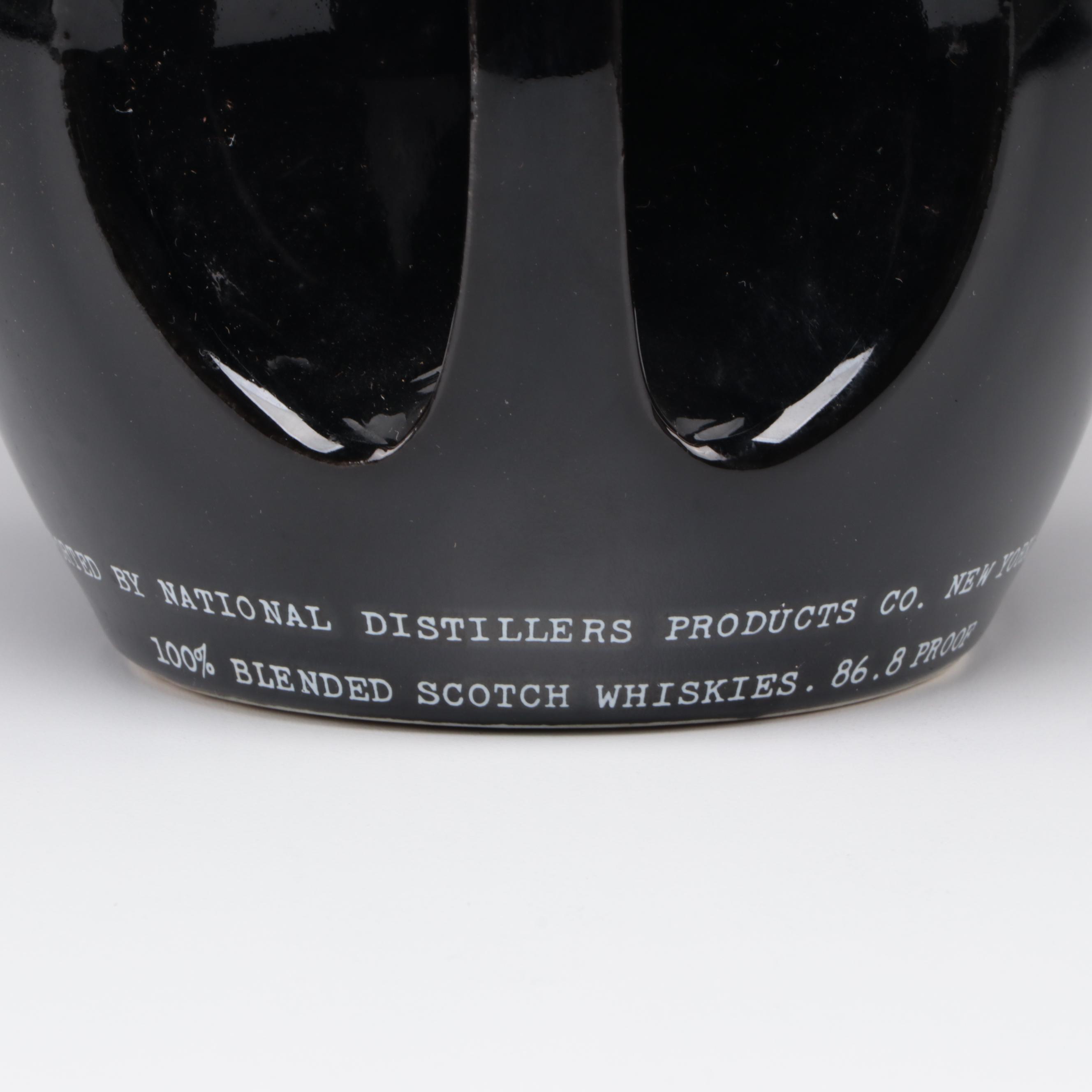 Old Crow and Glenmore Bourbon Glasses with Drink Stirrers and Vat 69 Pub Jug