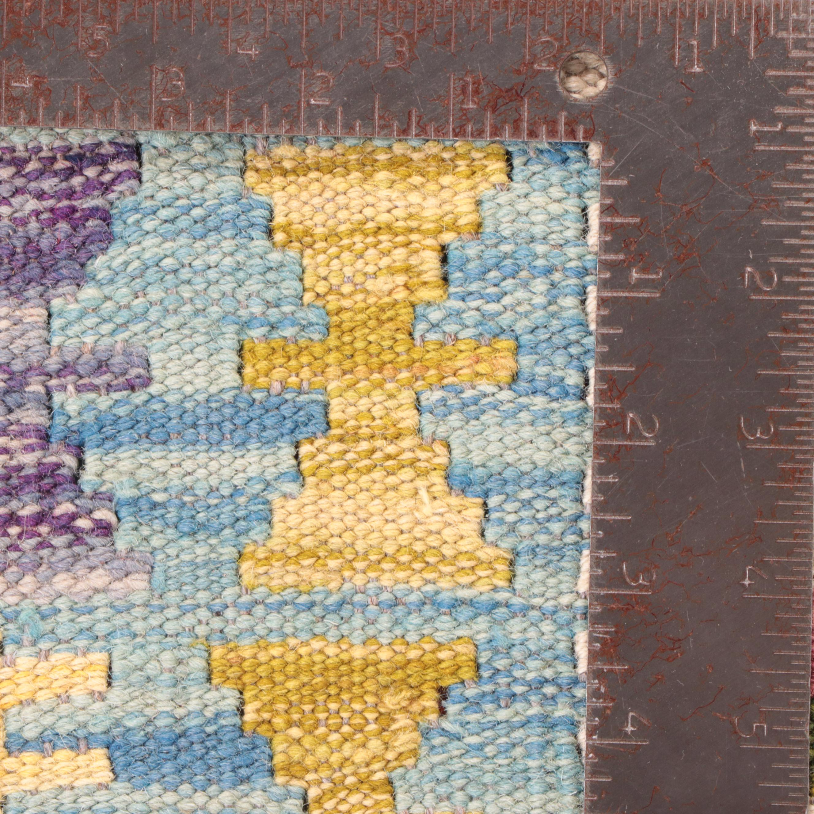 2'9 x 9'7 Handwoven Pakistani Kilim Carpet Runner