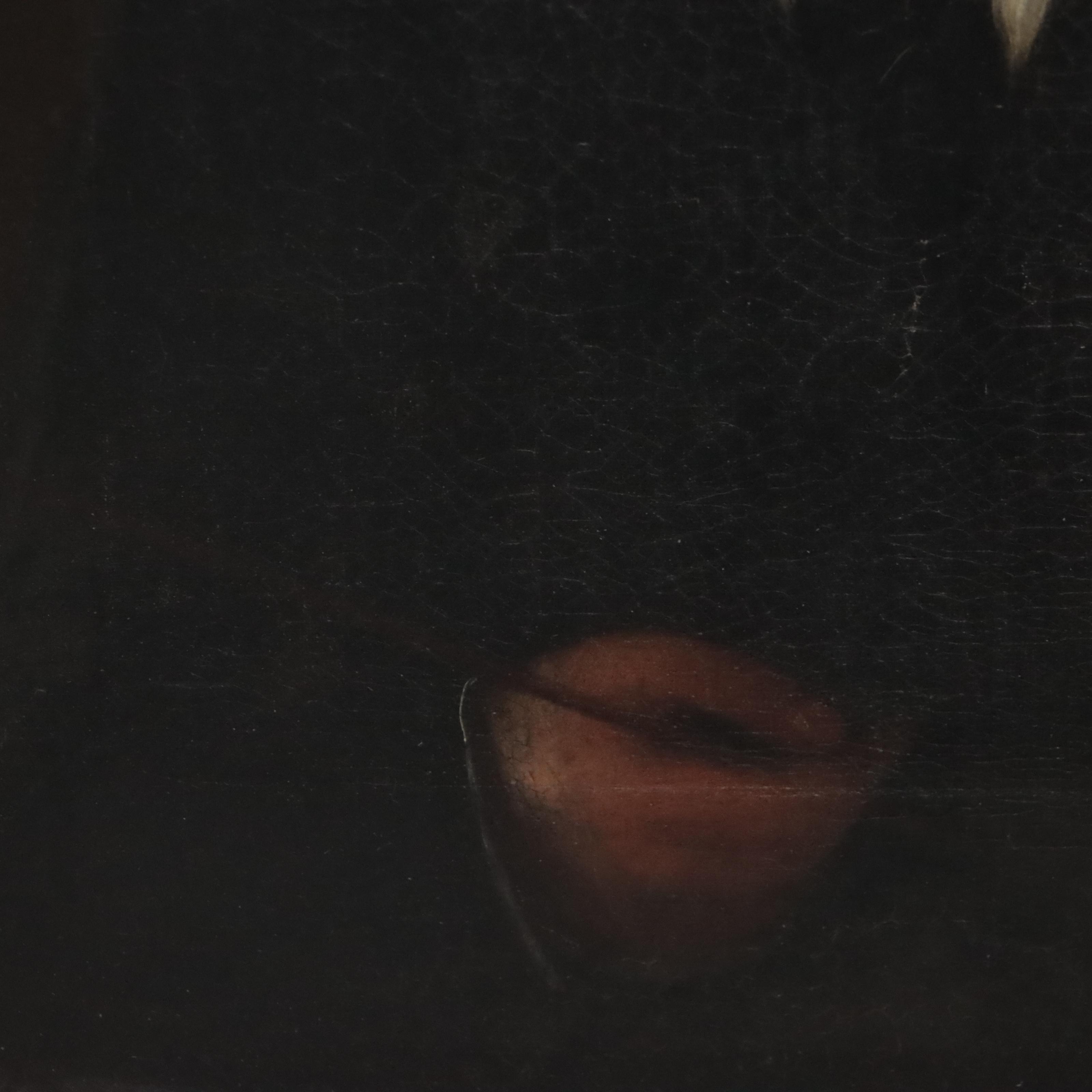 American School Child's Portrait Oil Painting, Mid-19th Century