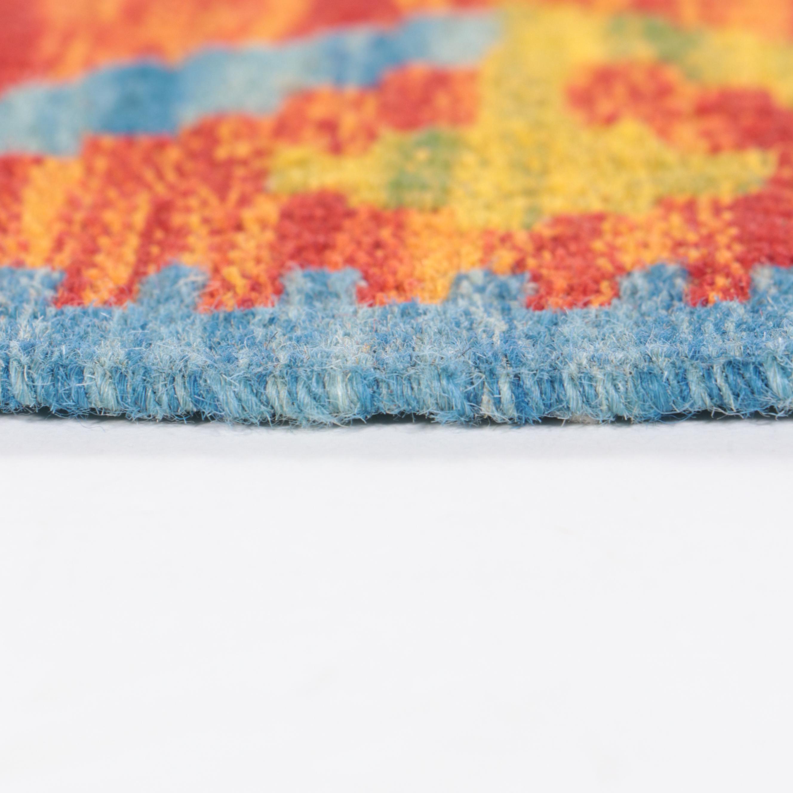 2'9 x 4'2 Handwoven Pakistani Kilim Accent Rug