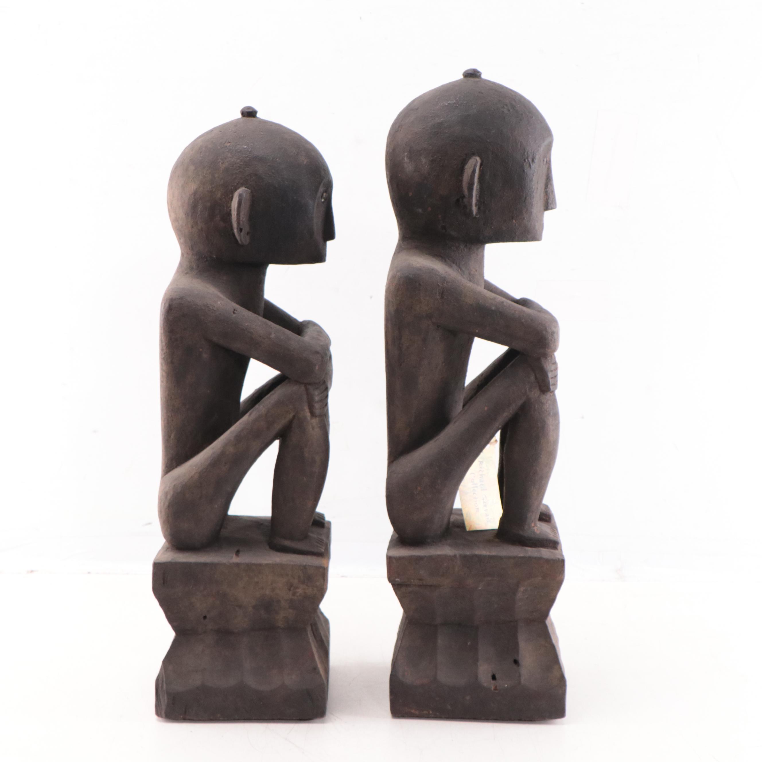 Bontoc Ifugao "Bulul" Rice God Figures, Early 20th Century