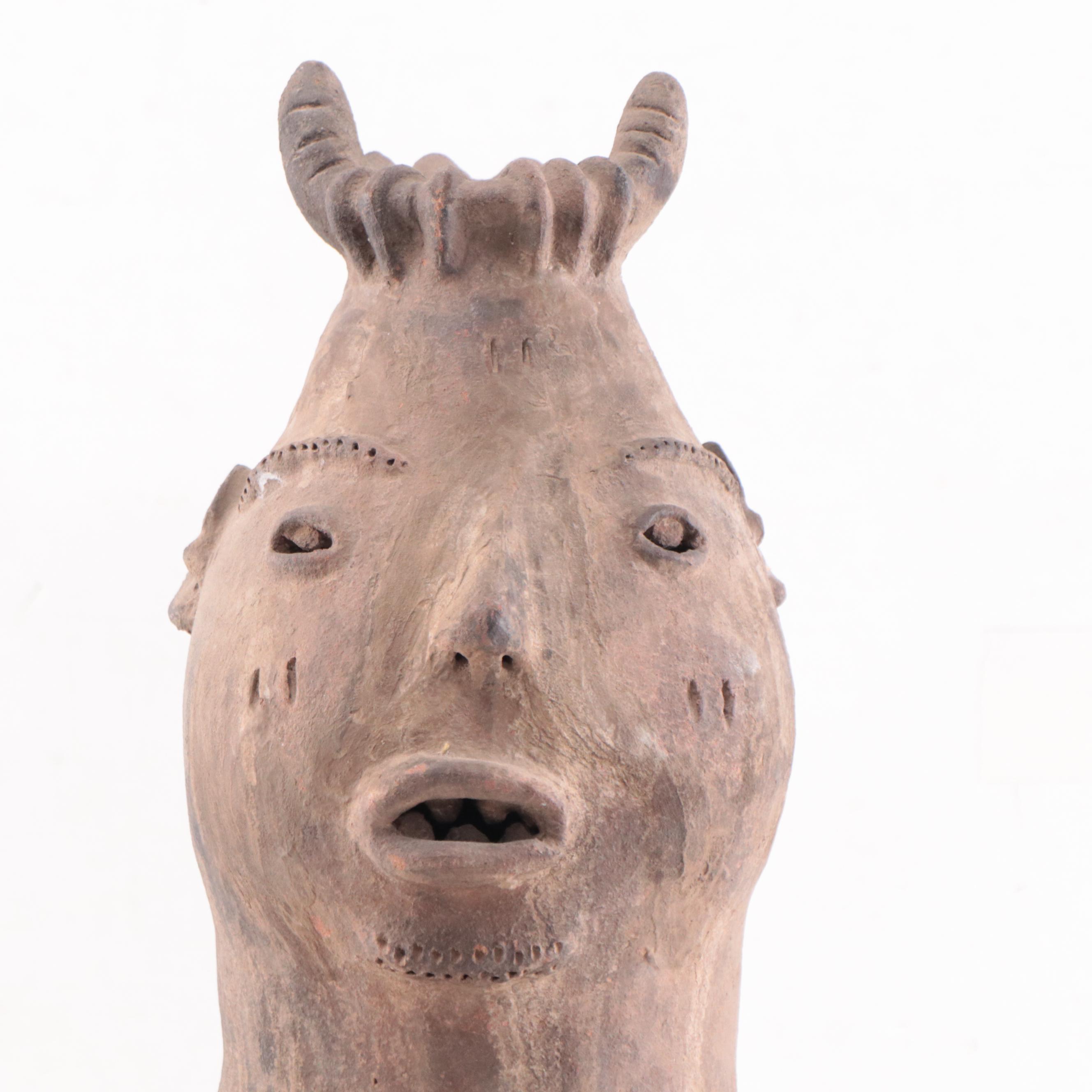 Fon Terracotta "Densu Legba" Figure, Benin