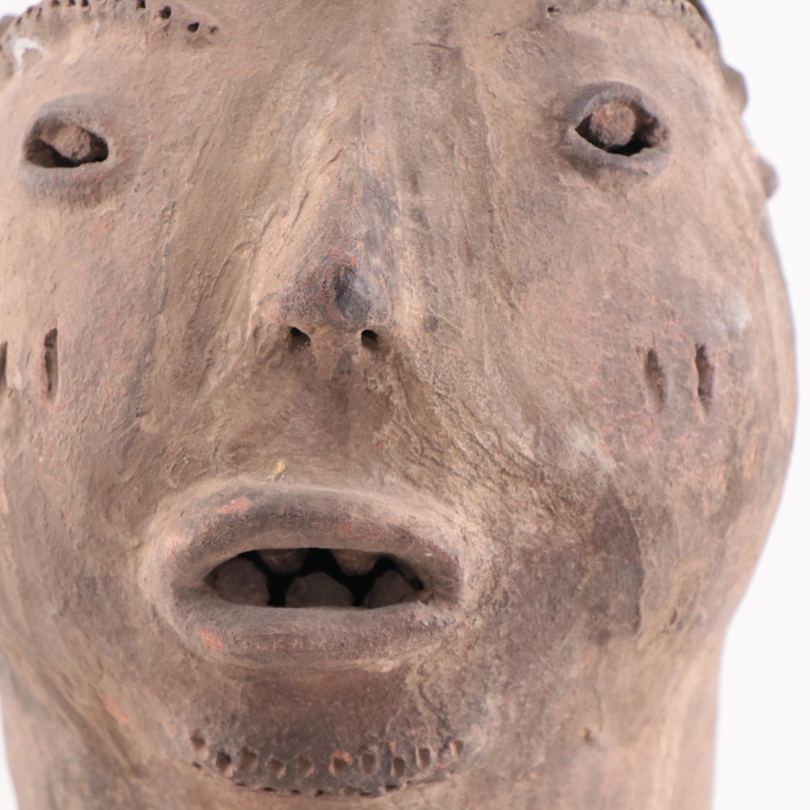 Fon Terracotta "Densu Legba" Figure, Benin