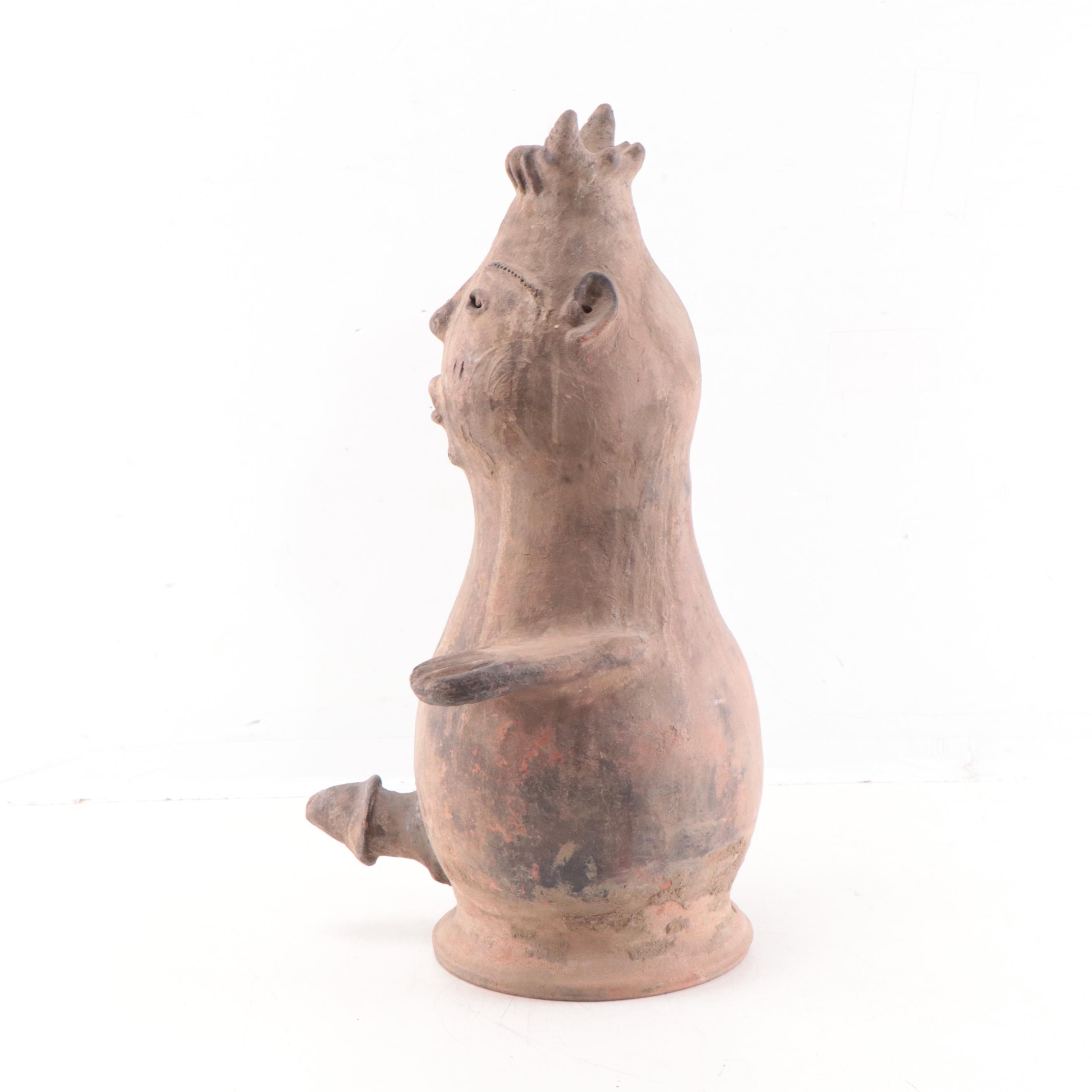 Fon Terracotta "Densu Legba" Figure, Benin