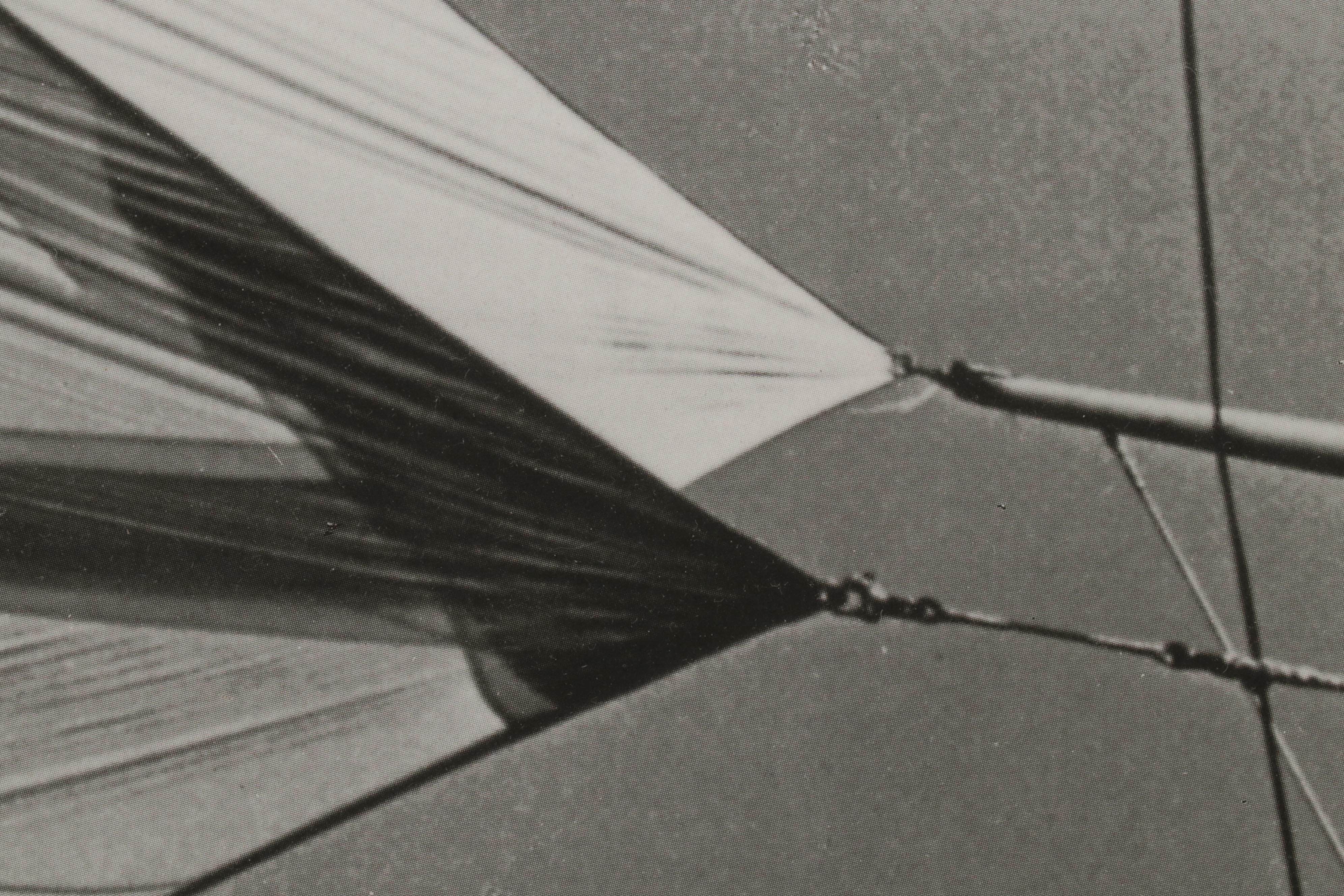 Offset Lithograph After Morris Rosenfeld "Flying Spinnakers, 1938," Circa 2000