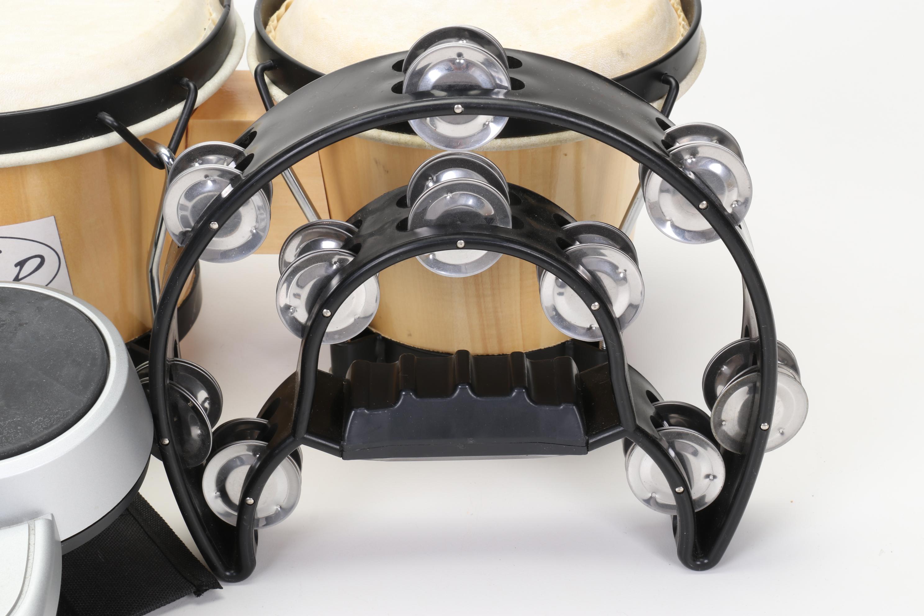 Percussion and Wind Instruments with Yamaha DD-45 Electric Drum Pad