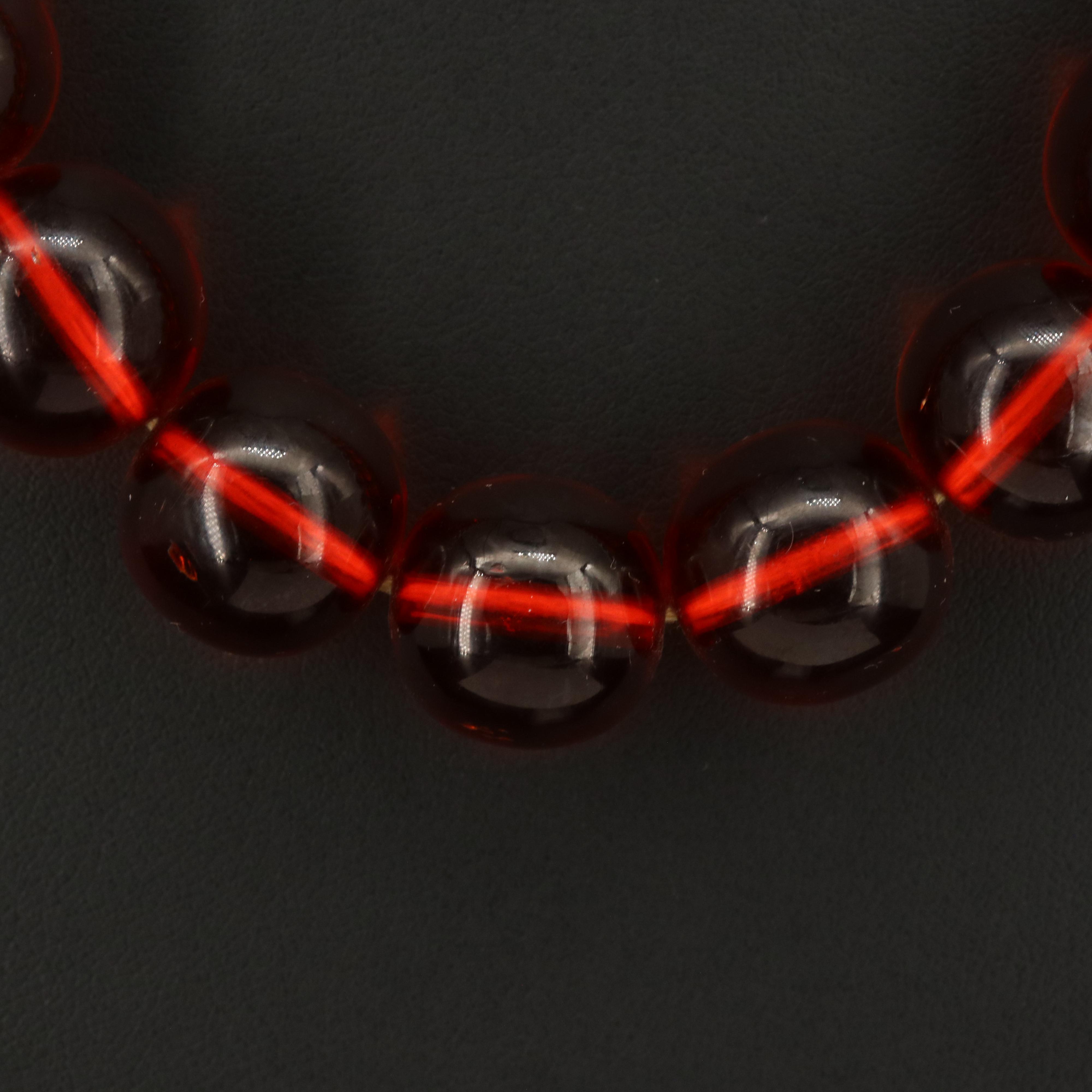 Bakelite Beaded Necklace