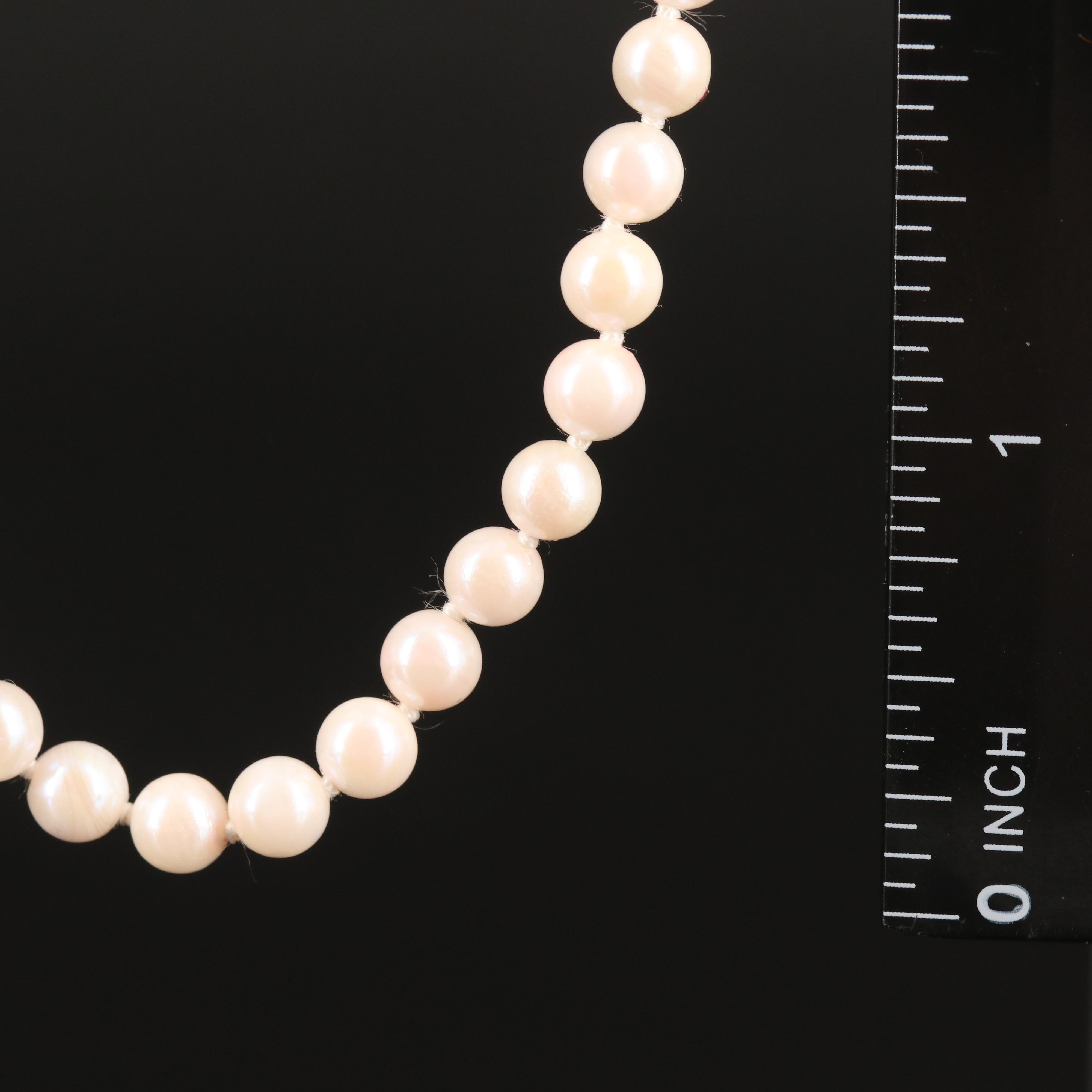 14K Pearl Necklace