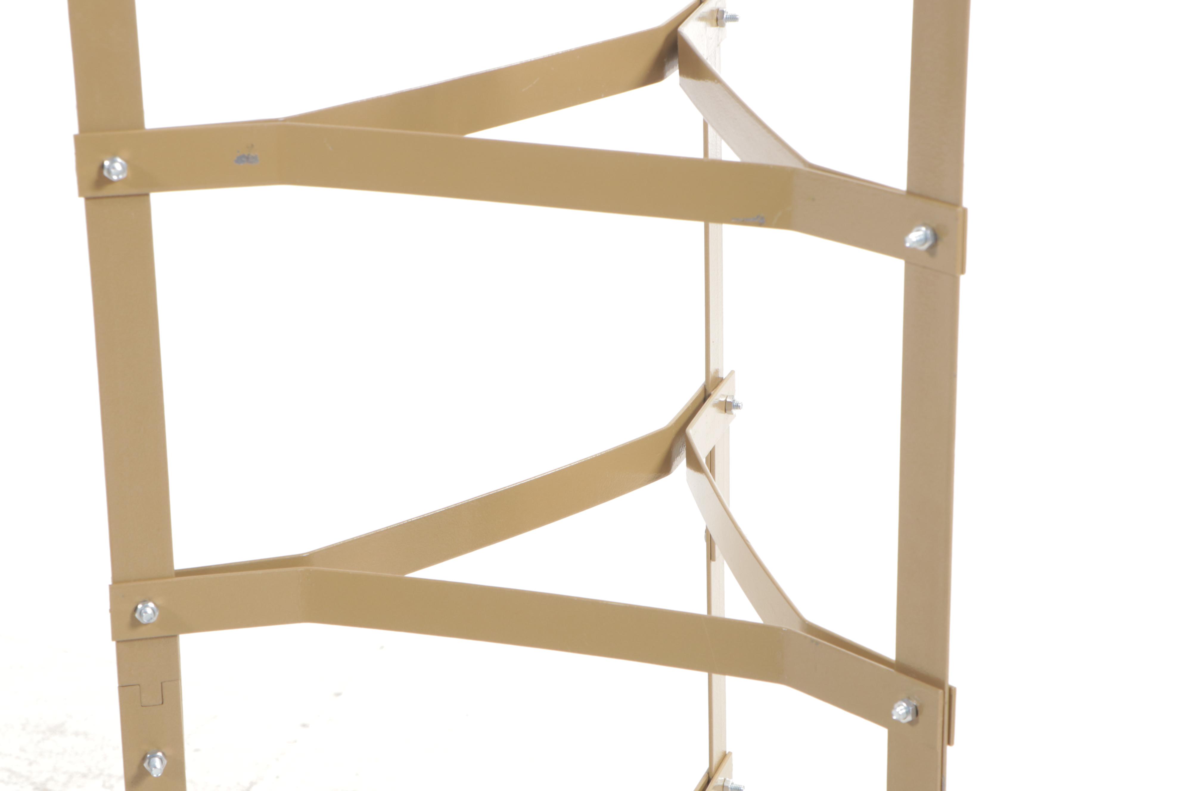 European Style Metal Six Tier Cookware Stand