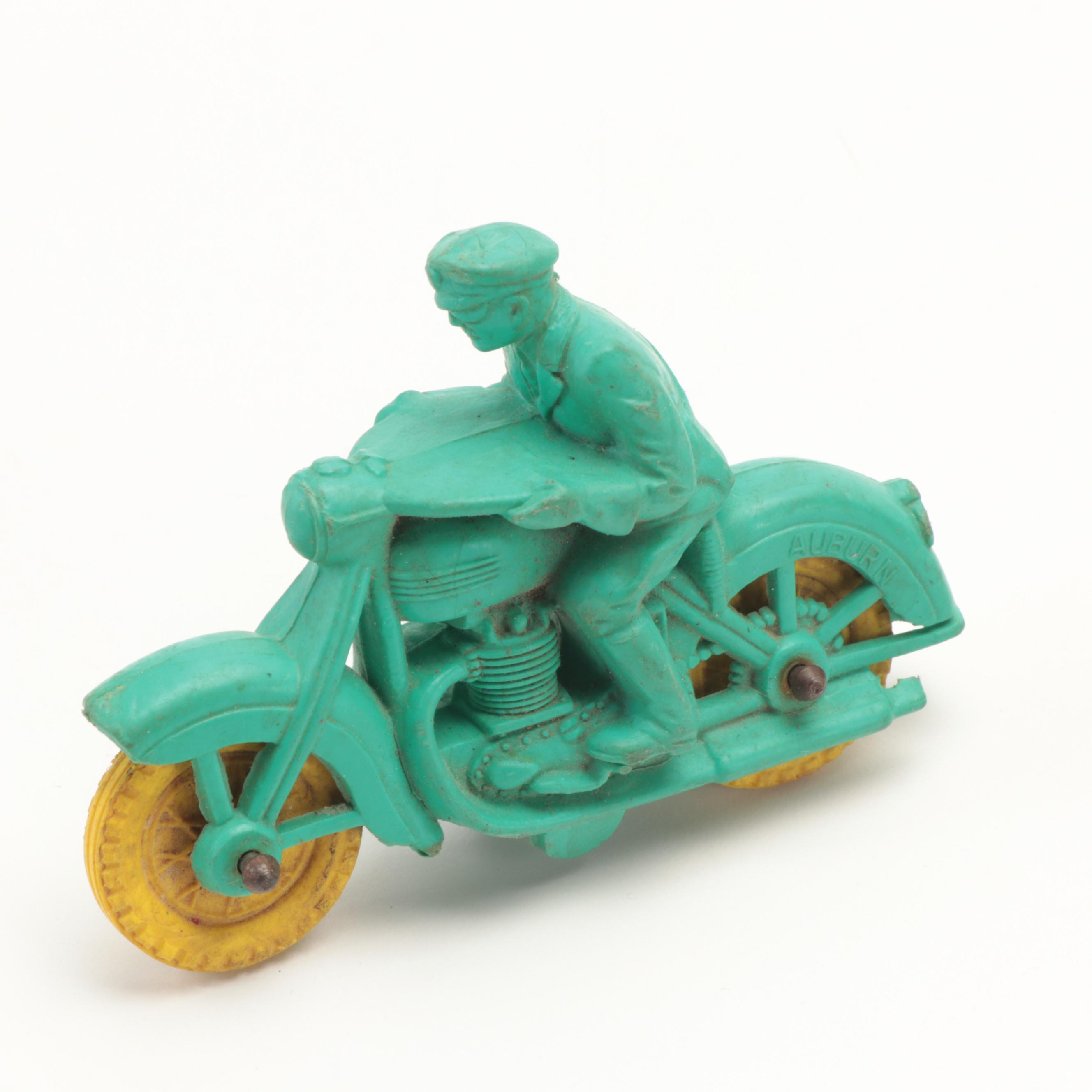 Auburn Cars with Ideal Toys Motorific Car and Chassis and Other Plastic Cars