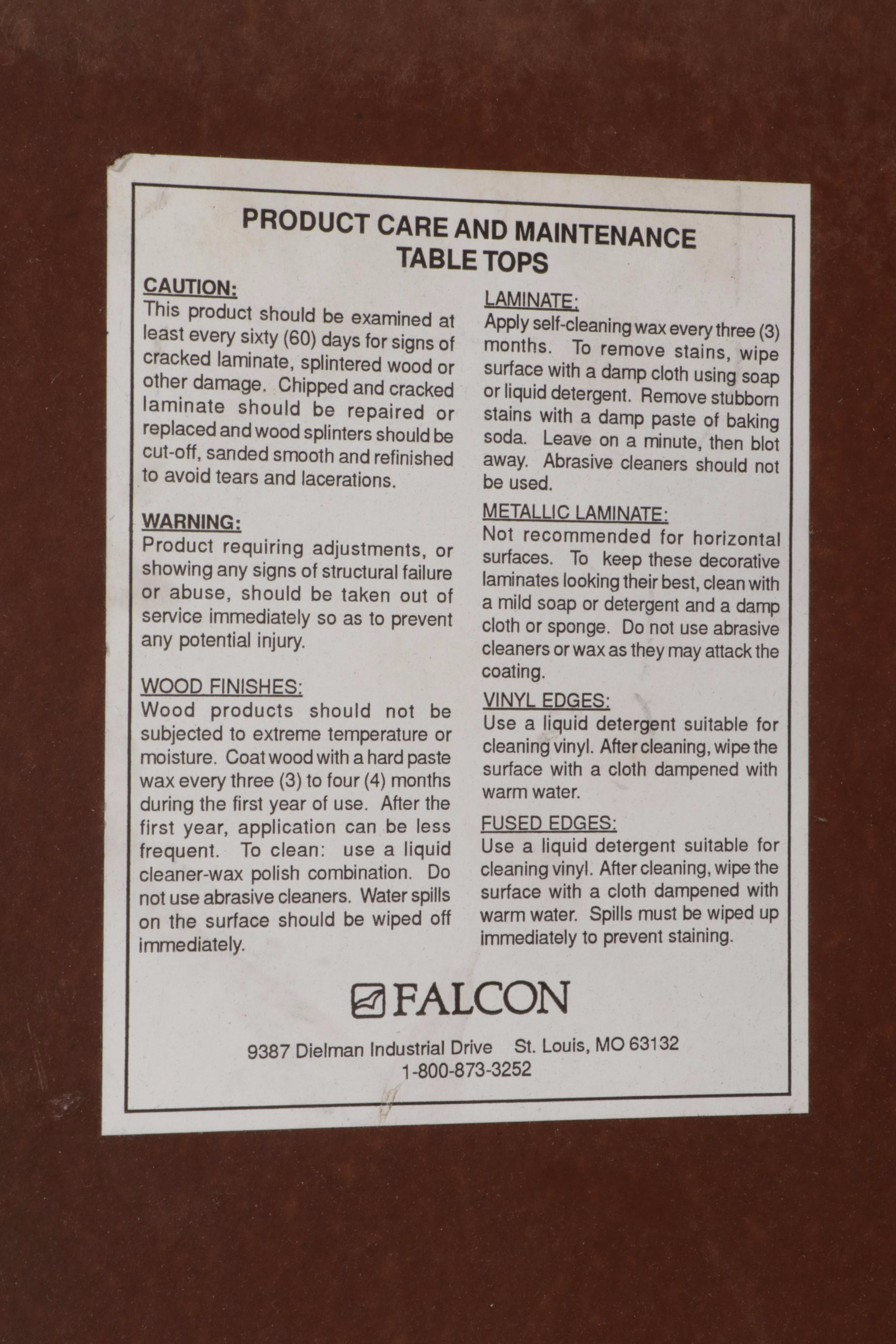 Six Falcon Metal Pedestal Base Square and Rectangular Top Multi-Purpose Tables