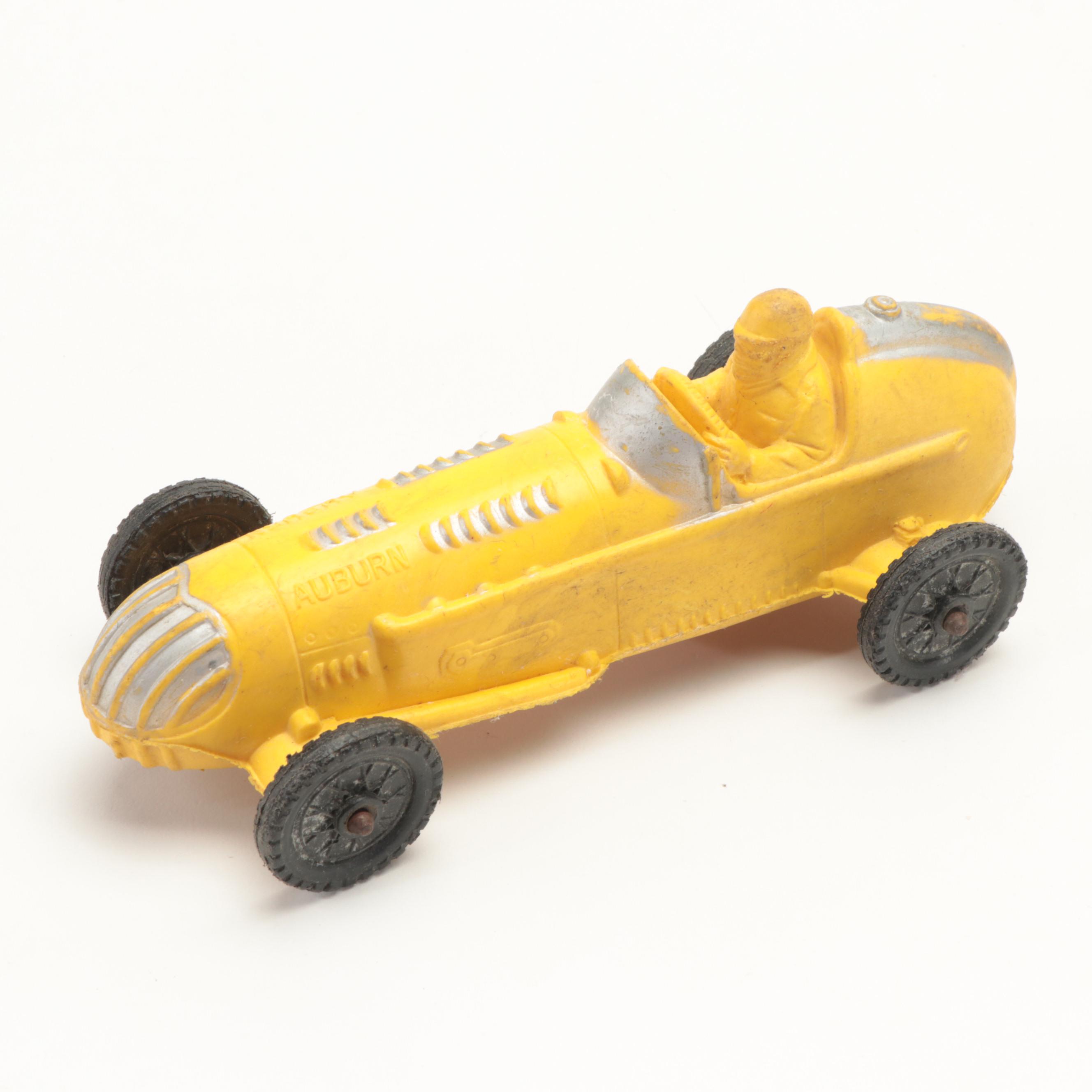 Auburn Cars with Ideal Toys Motorific Car and Chassis and Other Plastic Cars