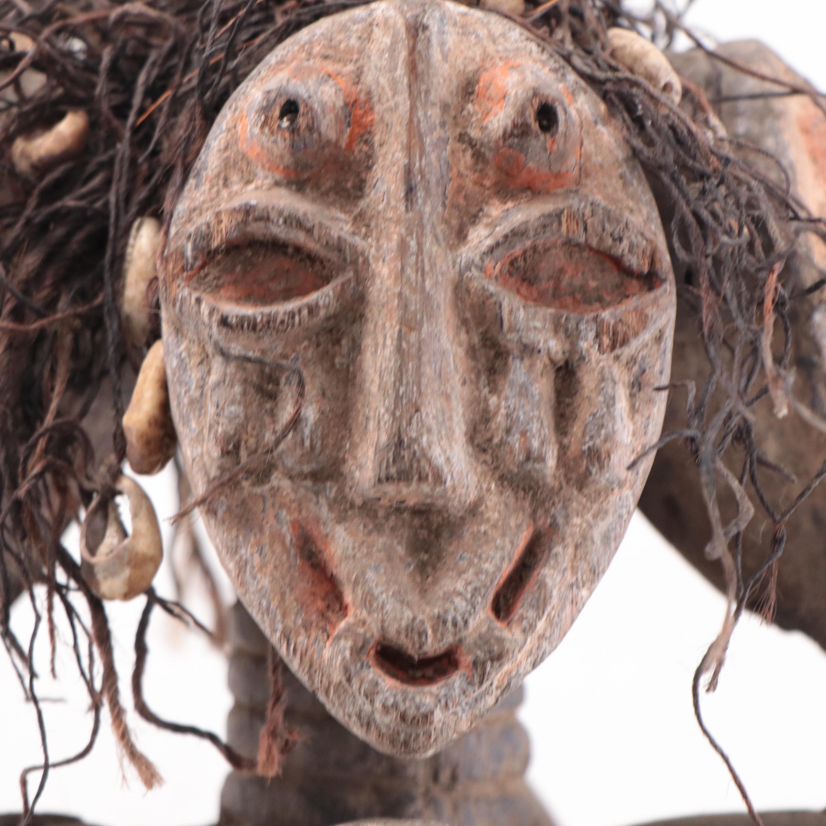 Yoruba Tiered Helmet Mask, Nigeria, Mid-20th Century