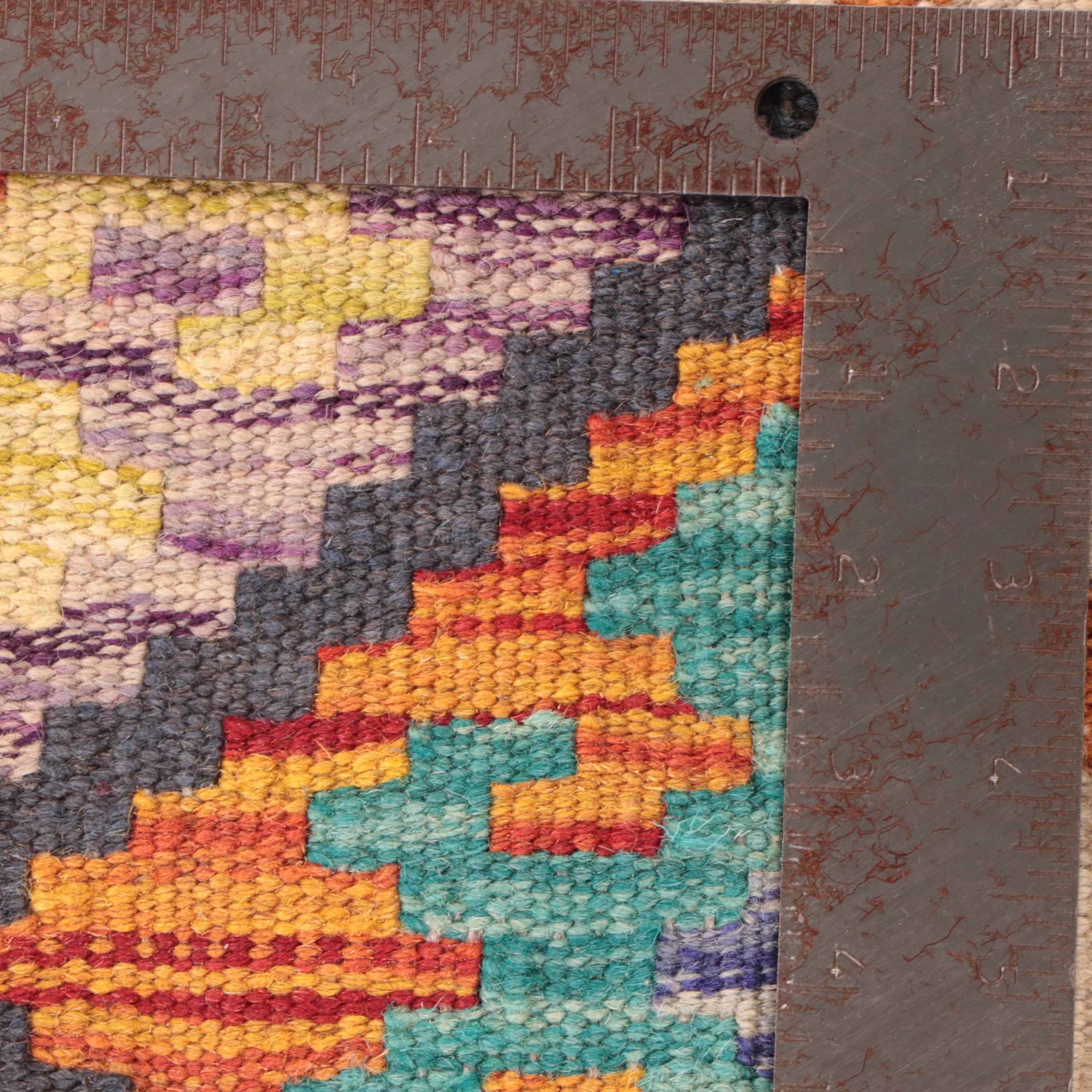 2'1 x 6'6 Handwoven Pakistani Kilim Carpet Runner