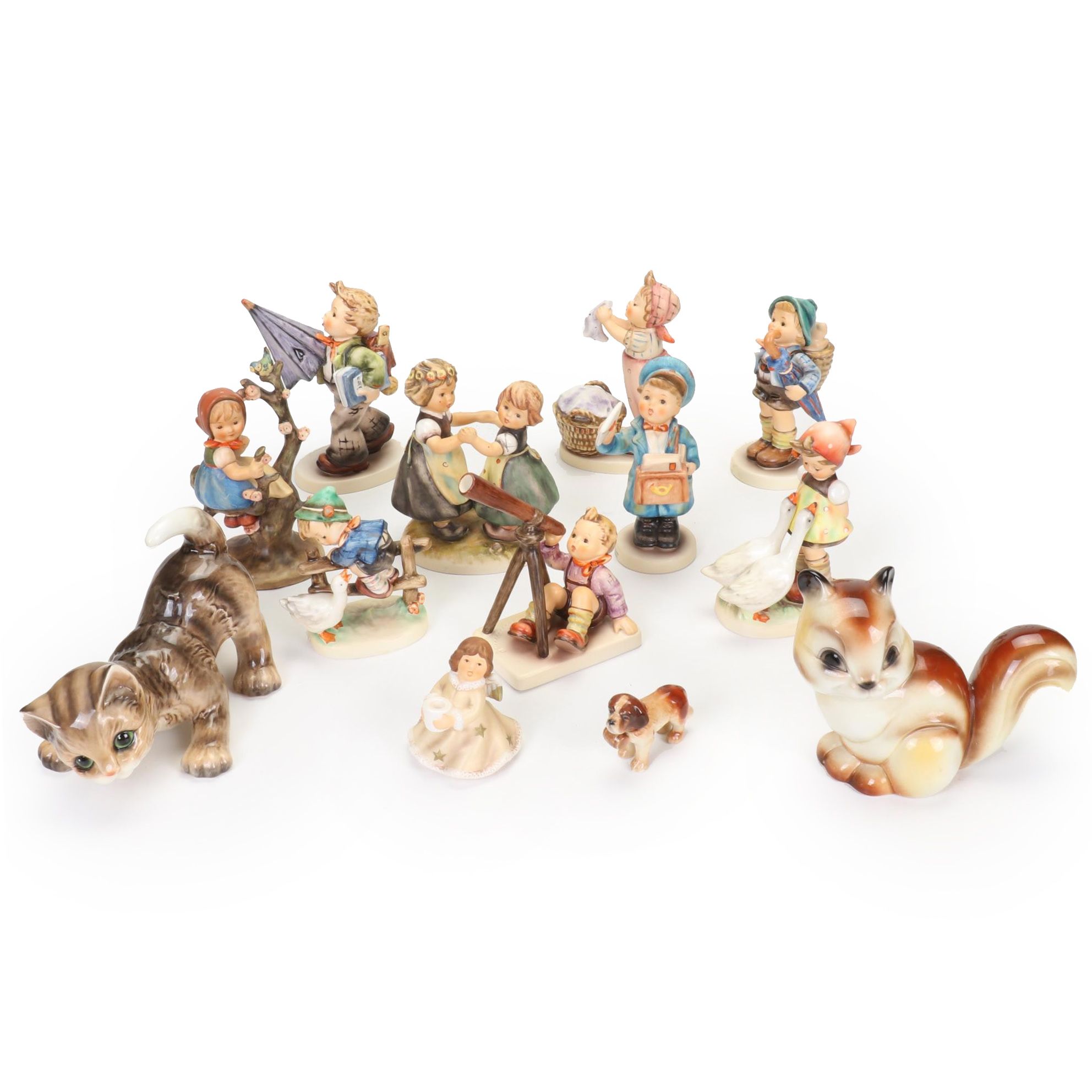 Goebel Hummel "Goose Girl" and Other  Figurines and Banks