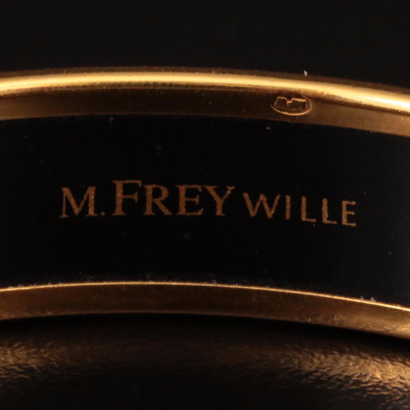 Frey Wille "Hundertwasser" Enamel Bangle