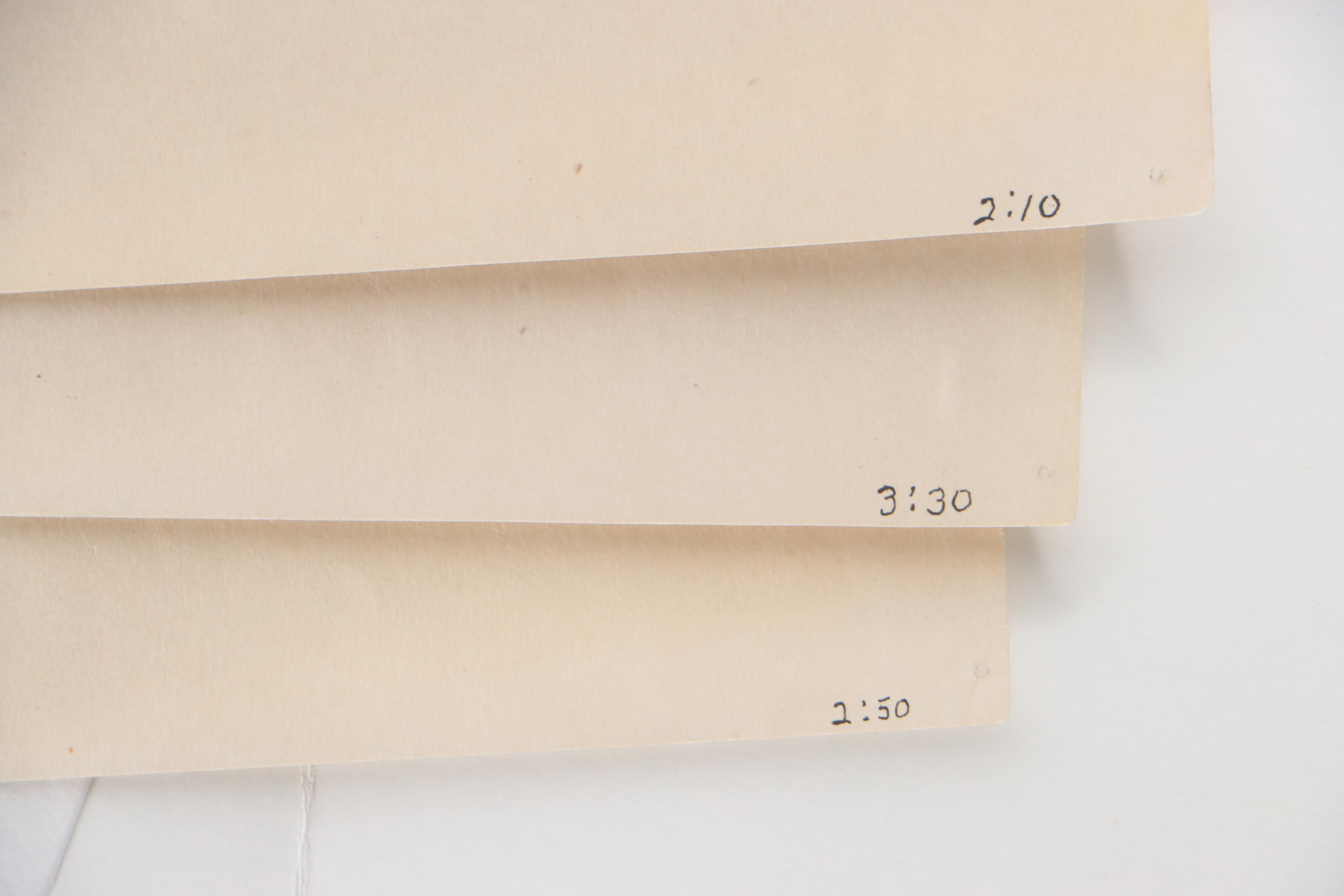 Ink Drawings of Fashionable Gentleman, Early 20th Century