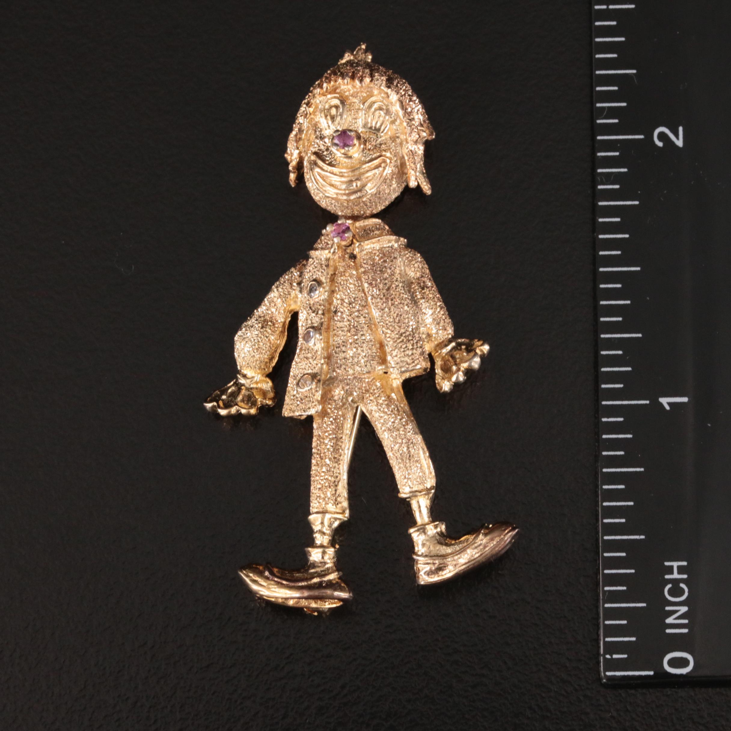 Waterford Crystal Seahorse, Les Bernard, and Ruby Featured in Sterling Brooches