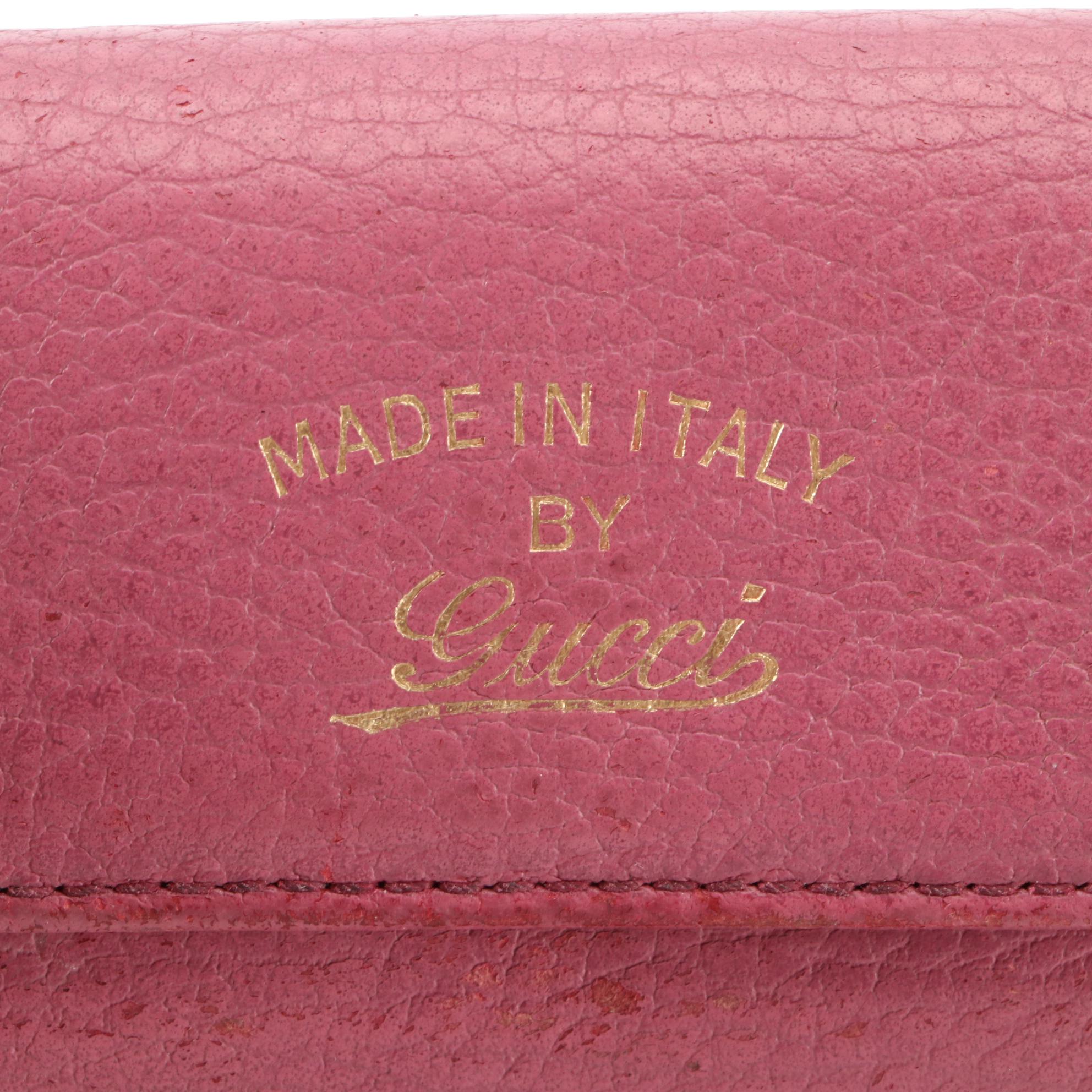 Gucci Six-Key Case in Grain Leather