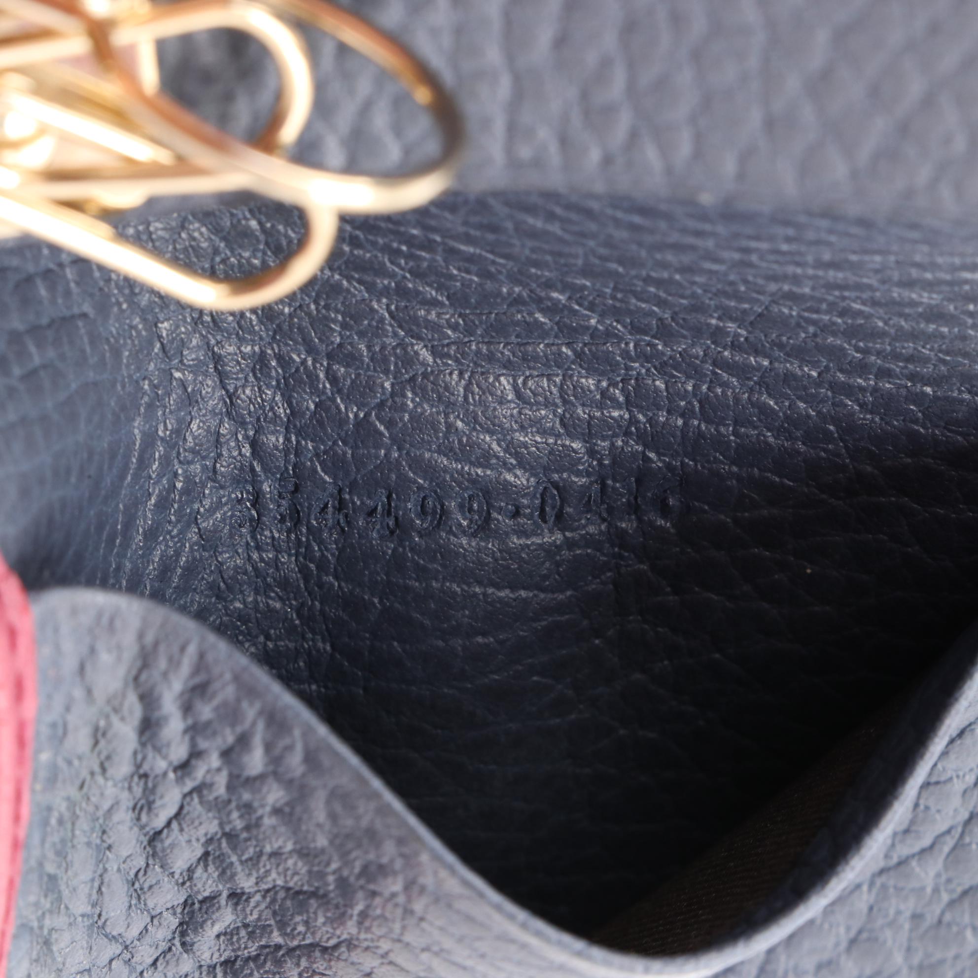 Gucci Six-Key Case in Grain Leather