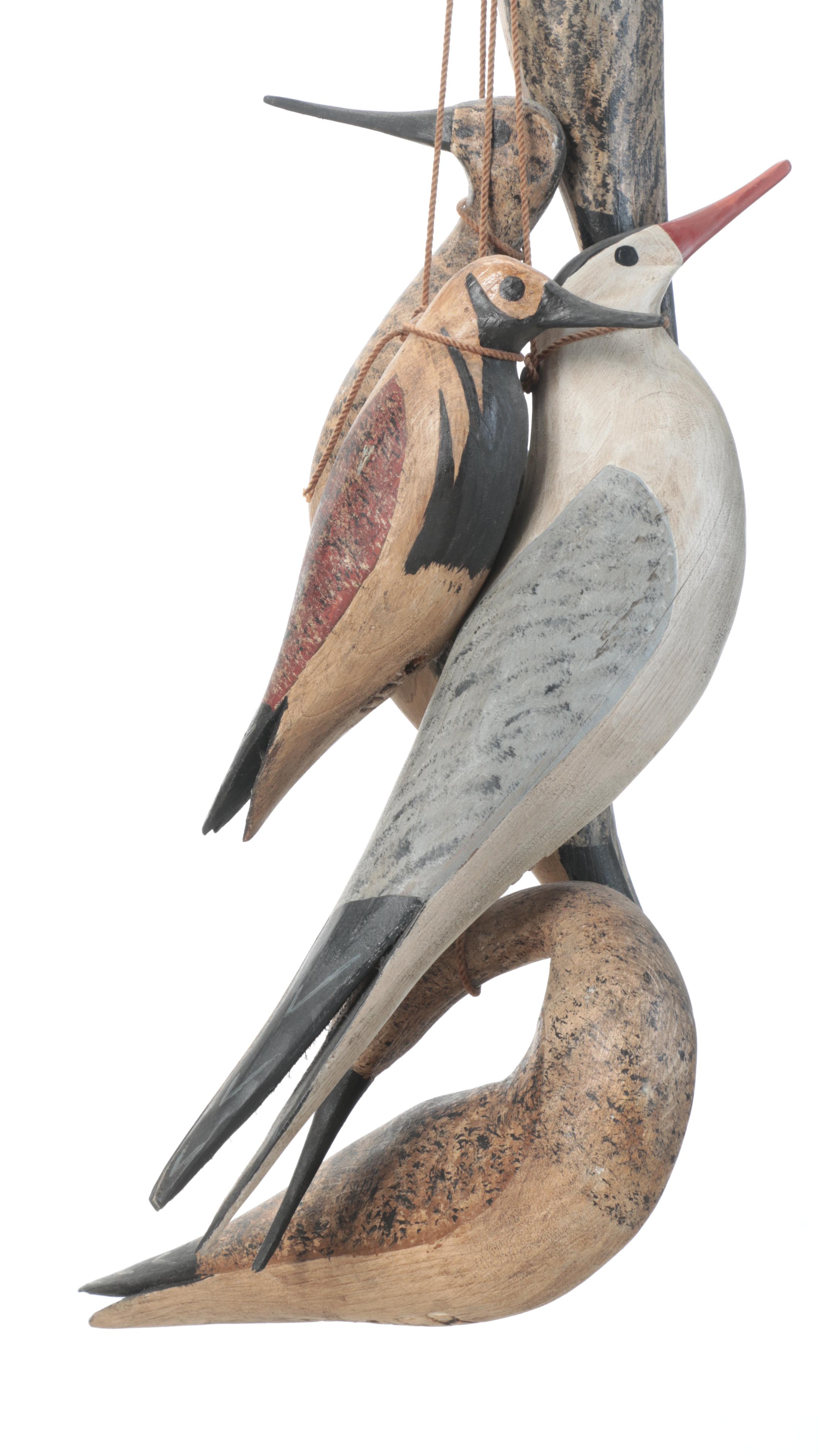 Bruce Bieber and Other Wooden Shorebird Decoys