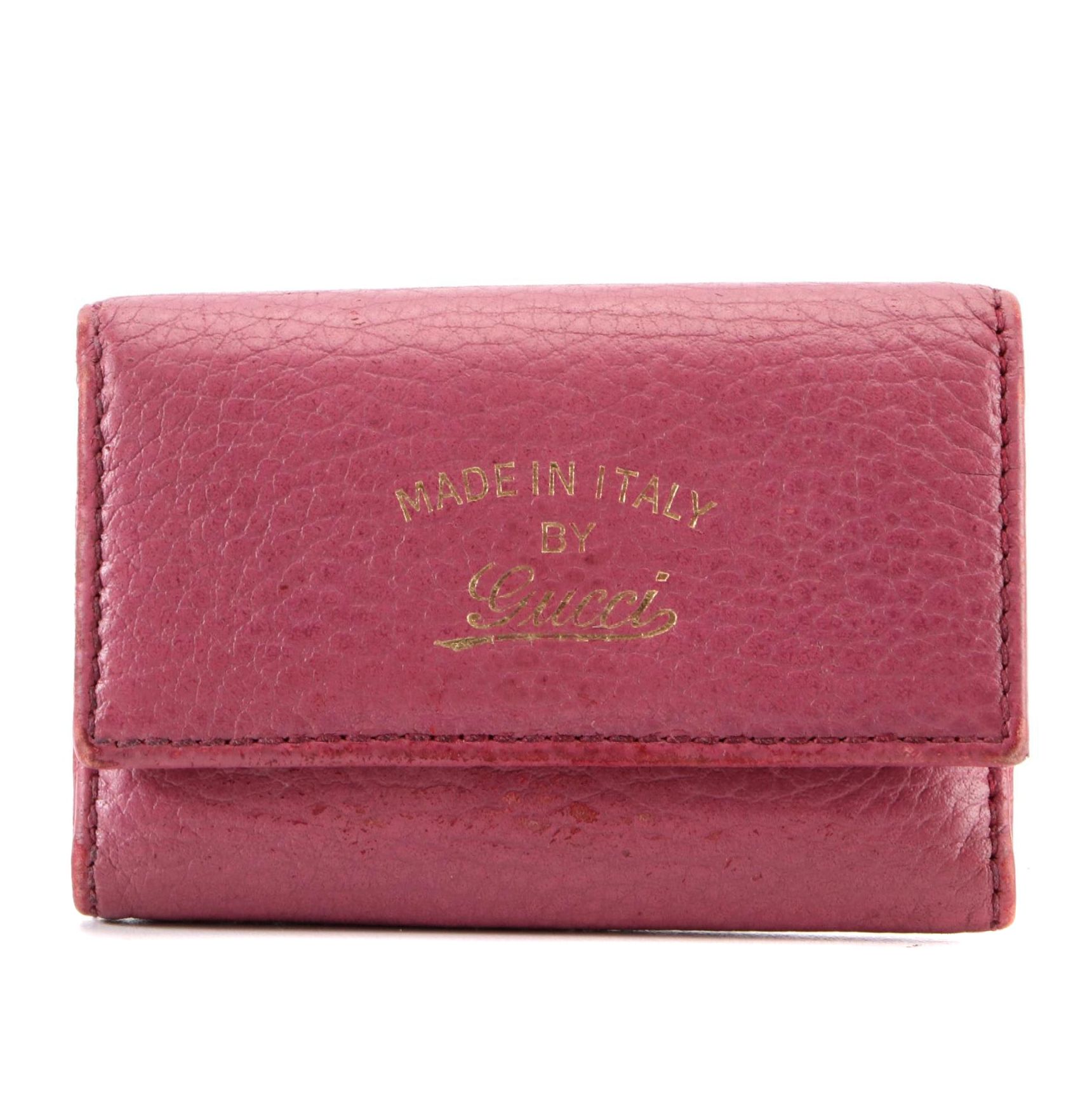 Gucci Six-Key Case in Grain Leather