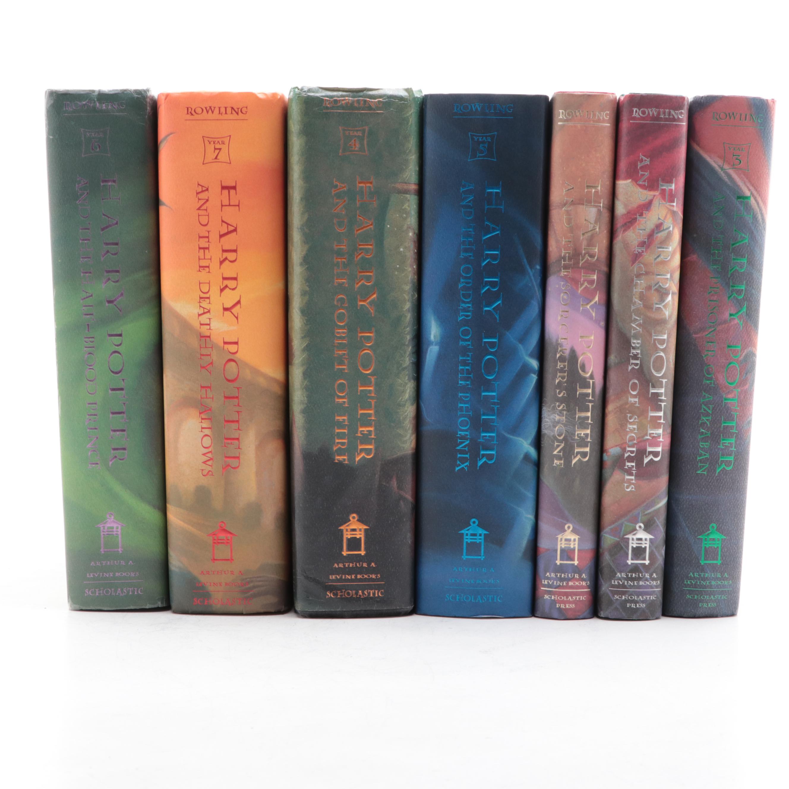 First American Edition "Harry Potter" Complete Series by J. K. Rowling