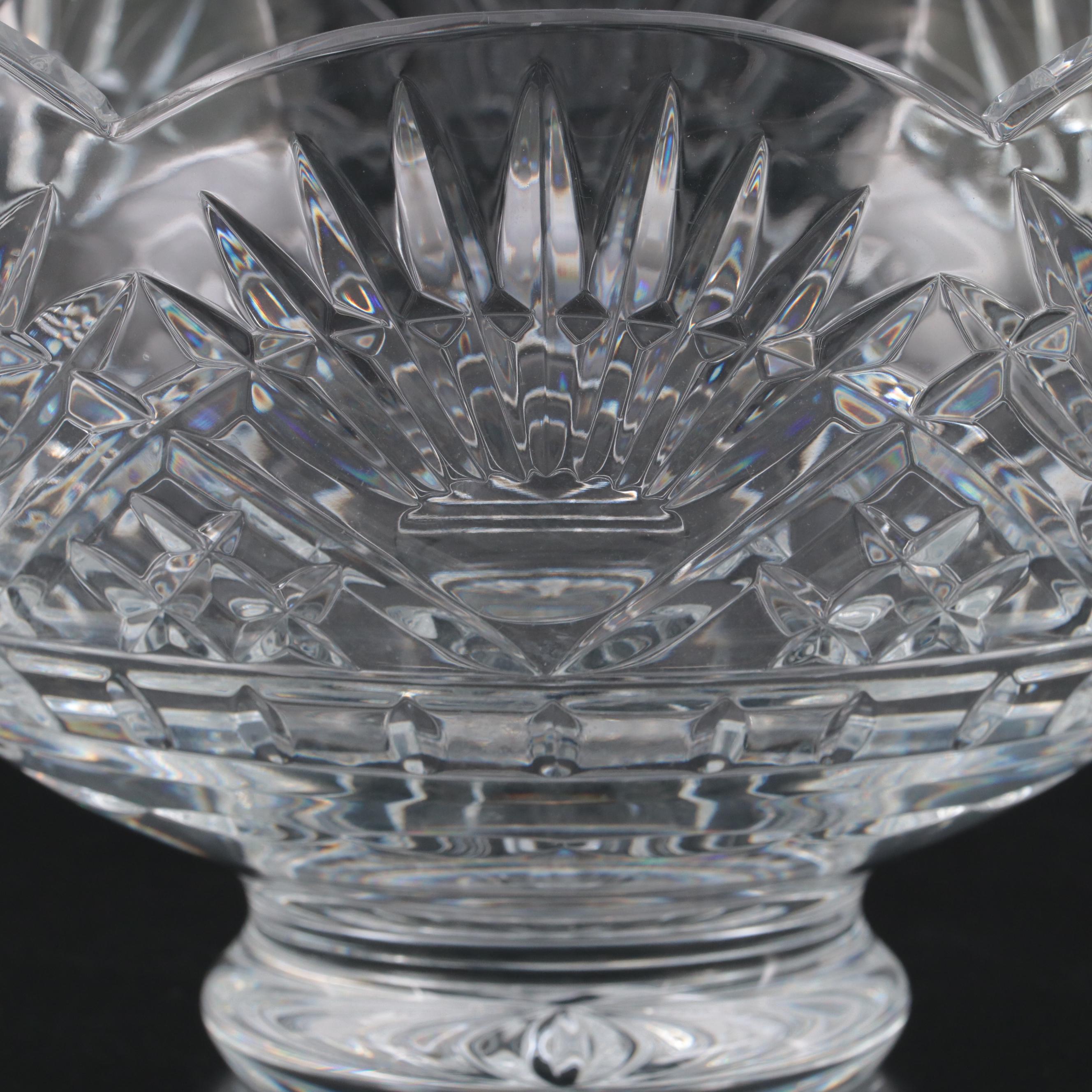 Waterford Crystal America's Heritage Collection "Liberty" Footed Bowl