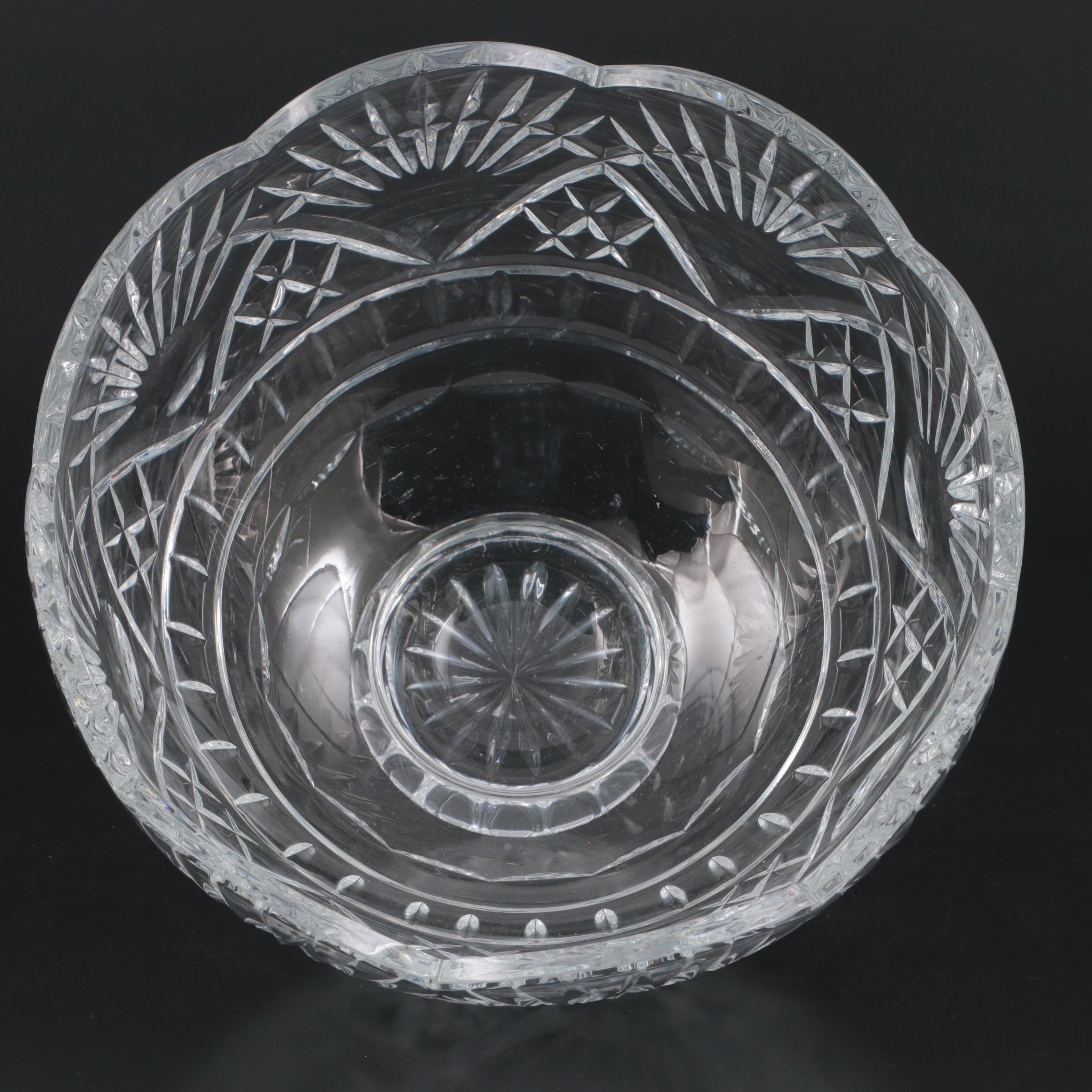 Waterford Crystal America's Heritage Collection "Liberty" Footed Bowl