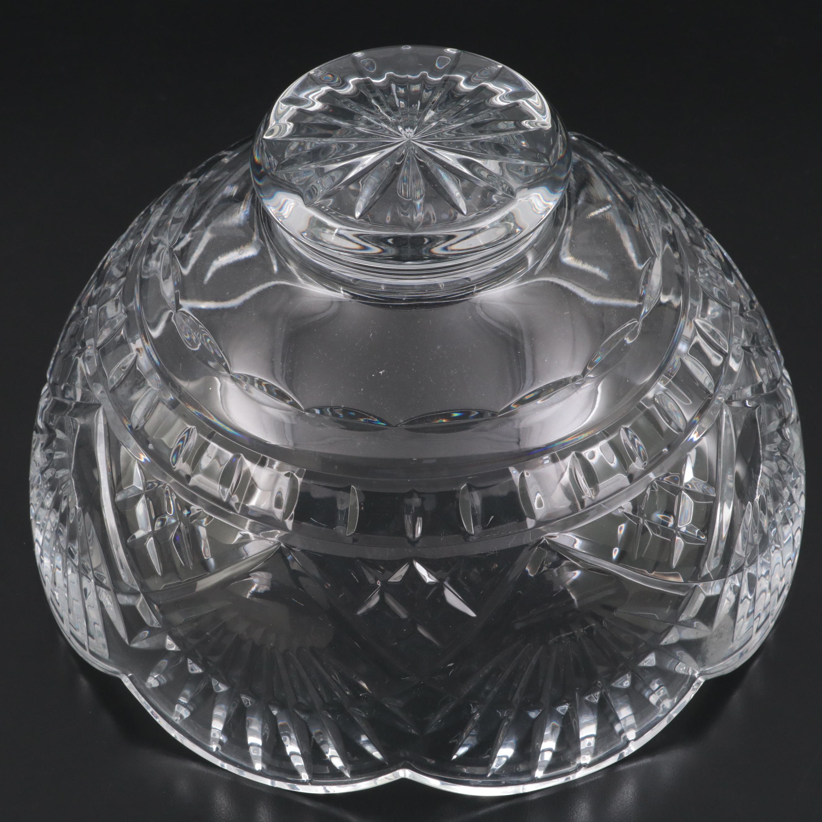 Waterford Crystal America's Heritage Collection "Liberty" Footed Bowl