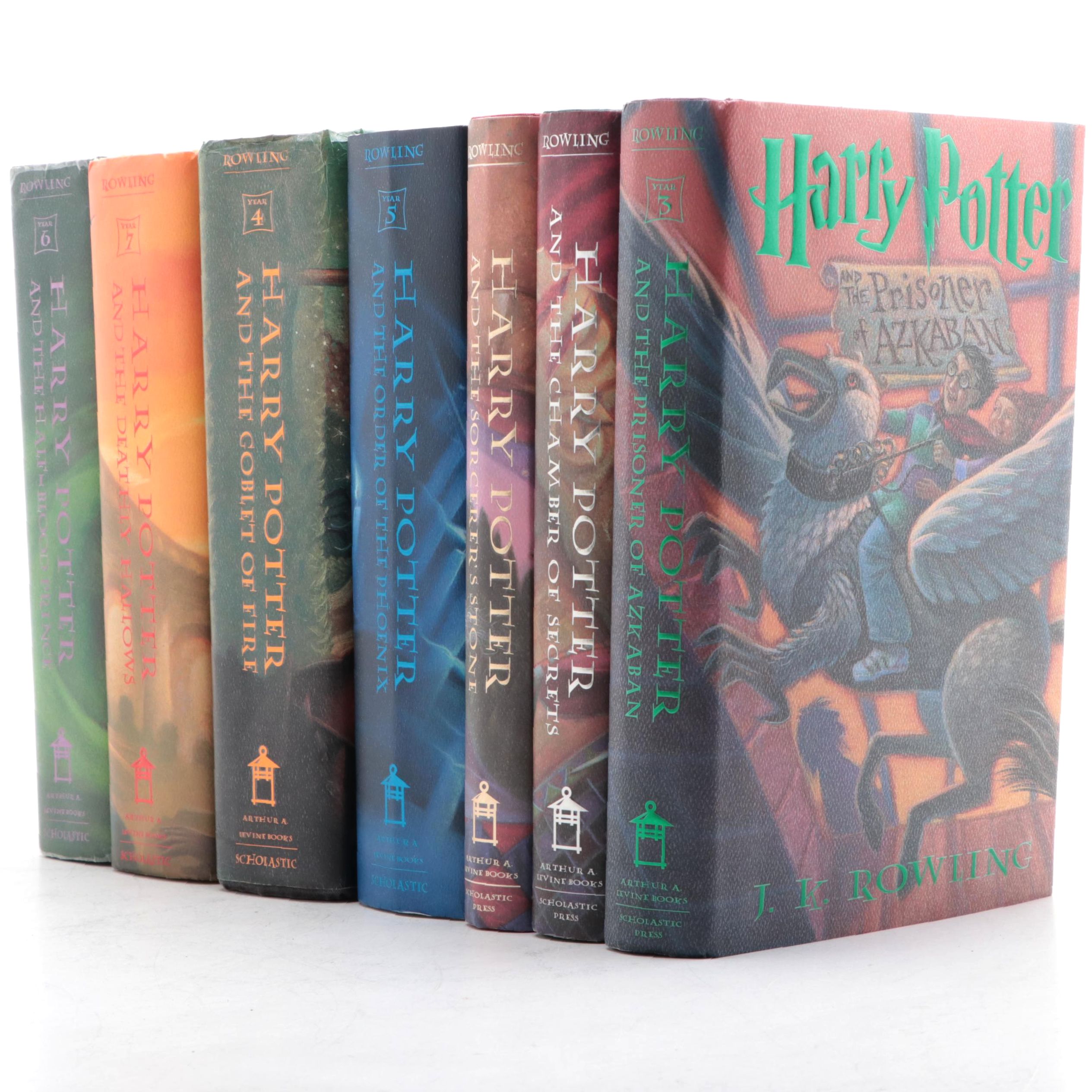 First American Edition "Harry Potter" Complete Series by J. K. Rowling