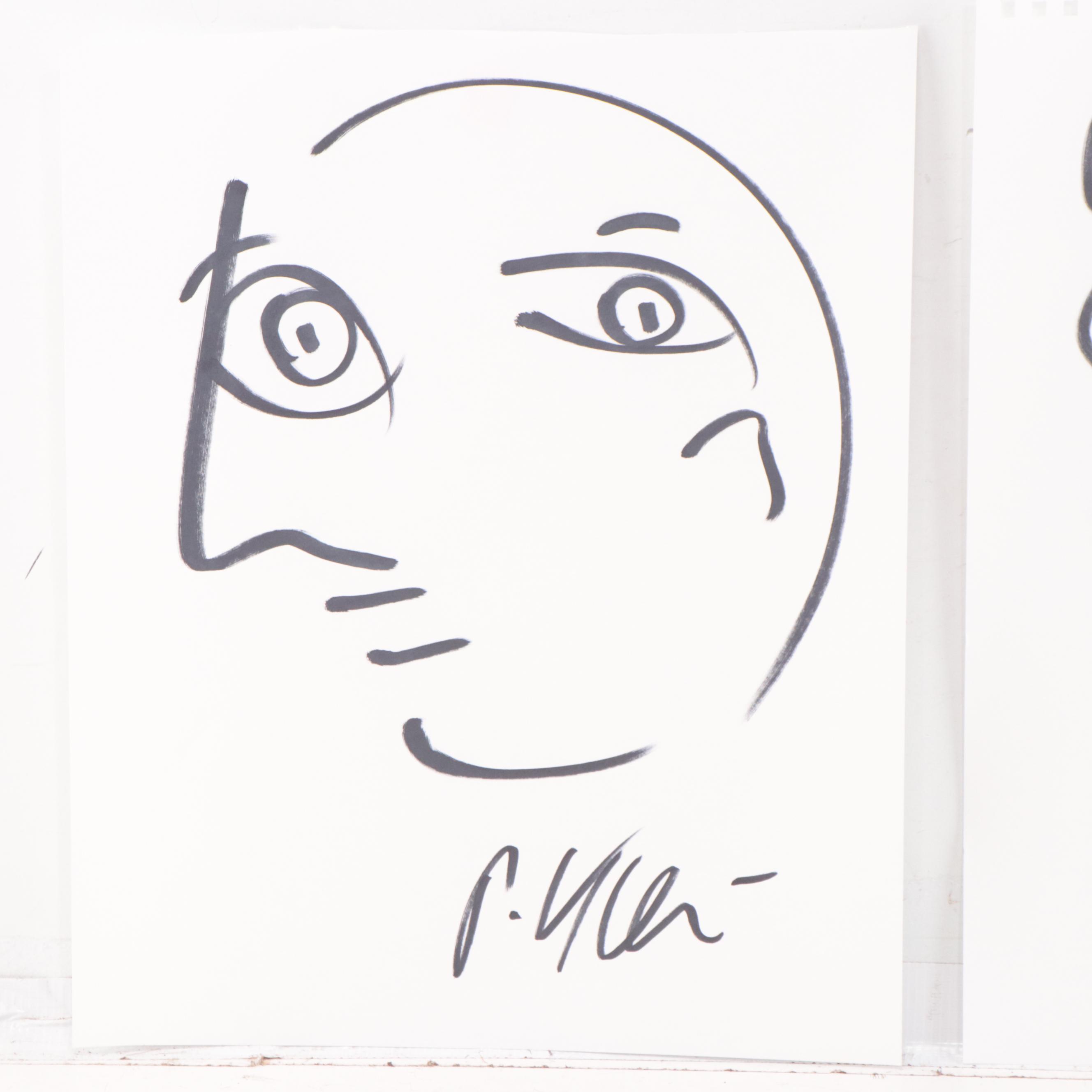 Peter Keil Ink Portraits