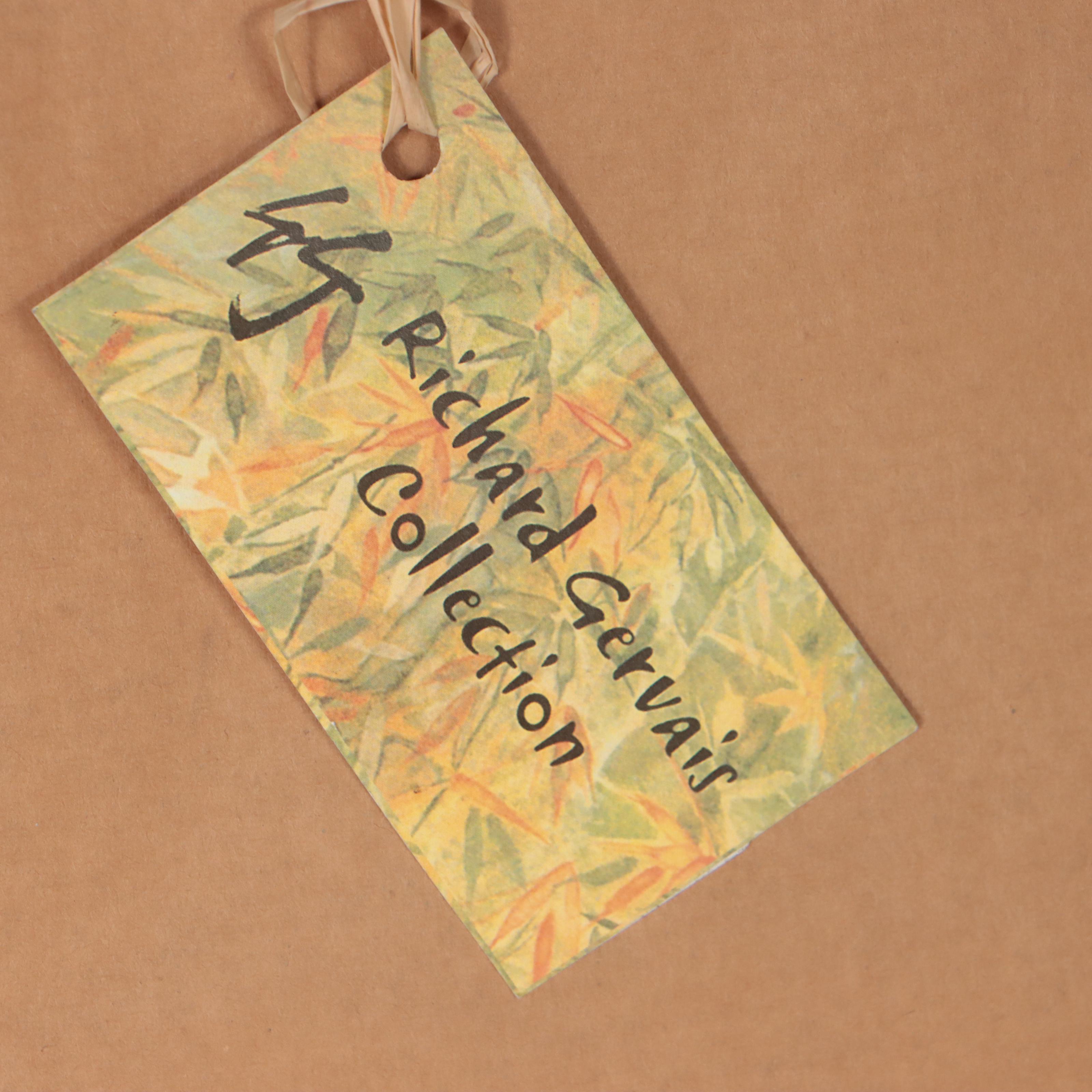 Japanese Ink and Gouache Paintings of Samurai, Mid-20th Century