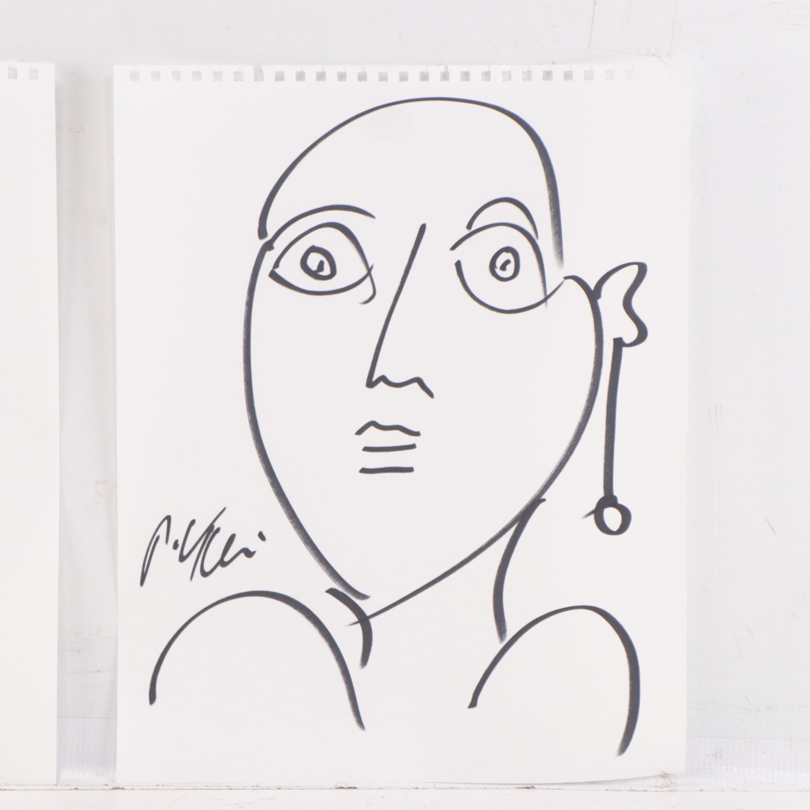 Peter Keil Ink Portraits