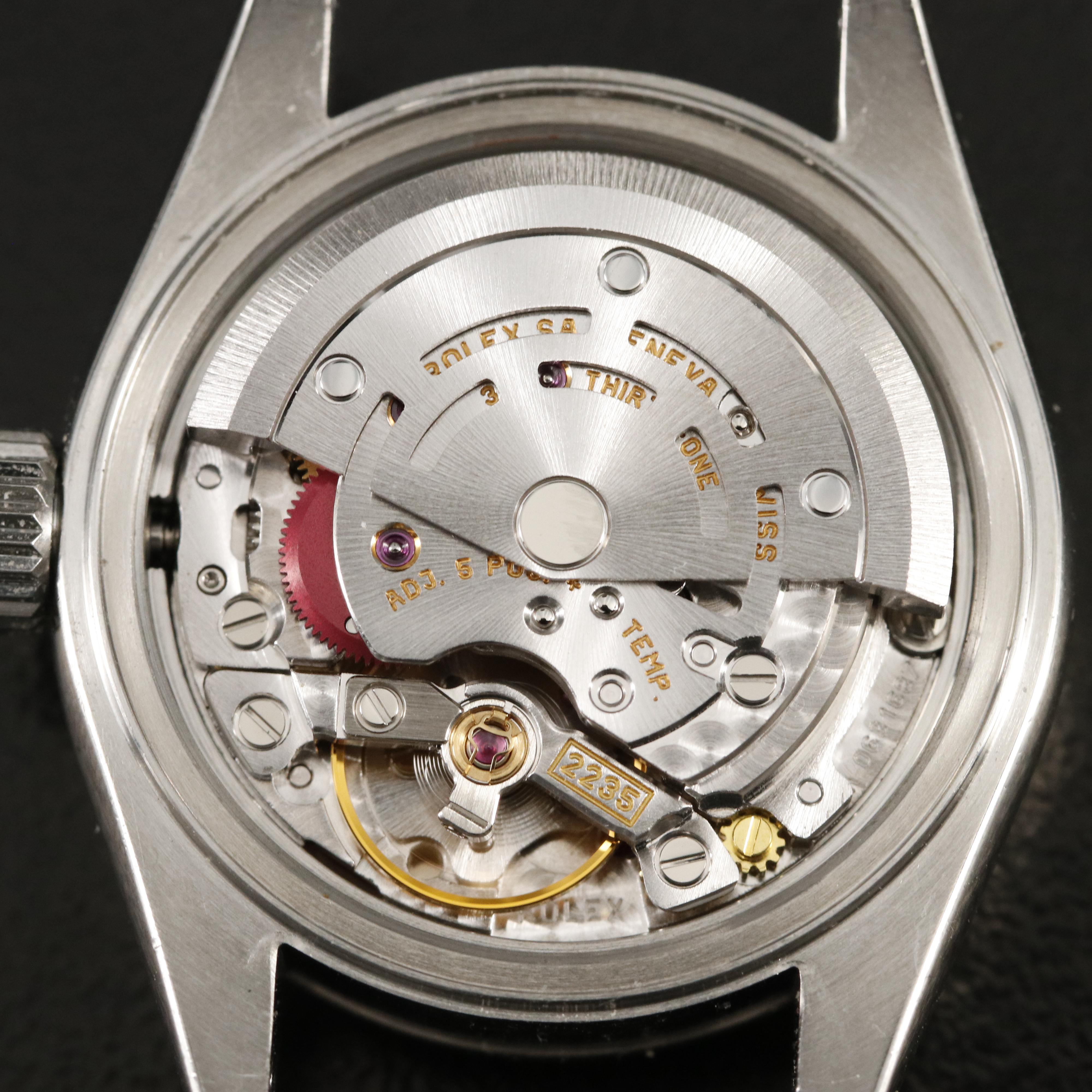 2001 Rolex Stainless Steel and 18K Datejust Watch