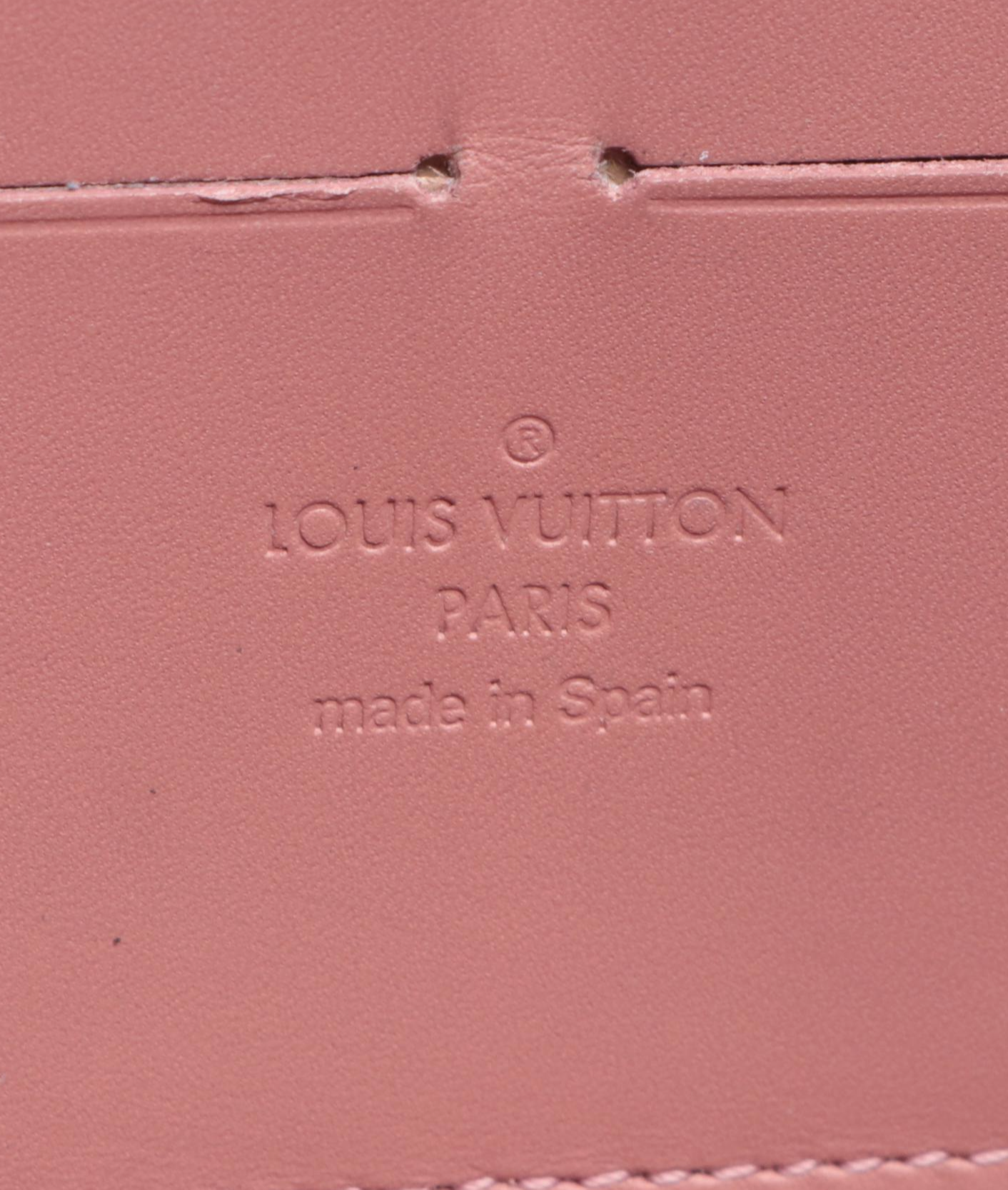 Louis Vuitton Zippy Wallet in Rose Veil Ikat Flower Monogram Vernis