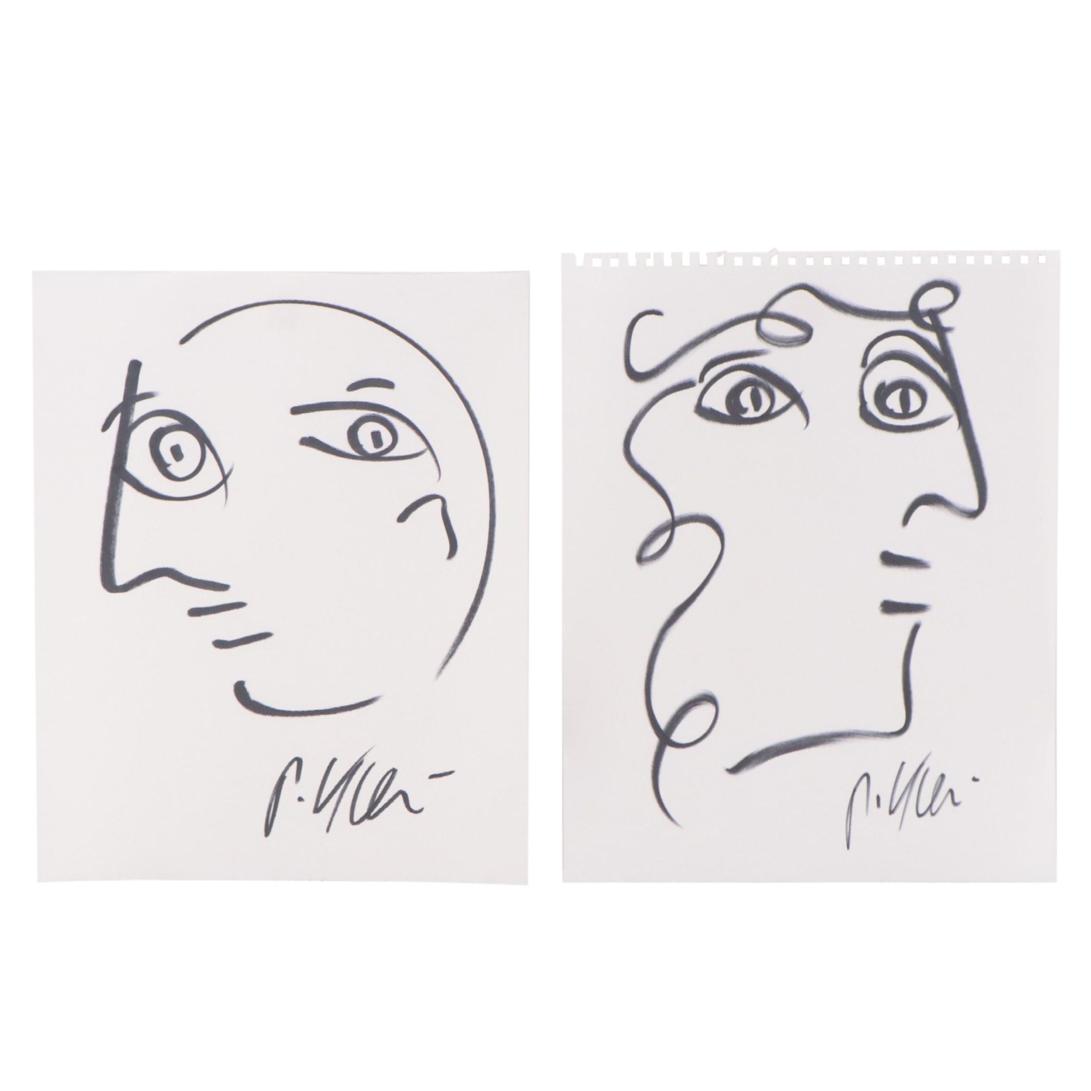 Peter Keil Ink Portraits