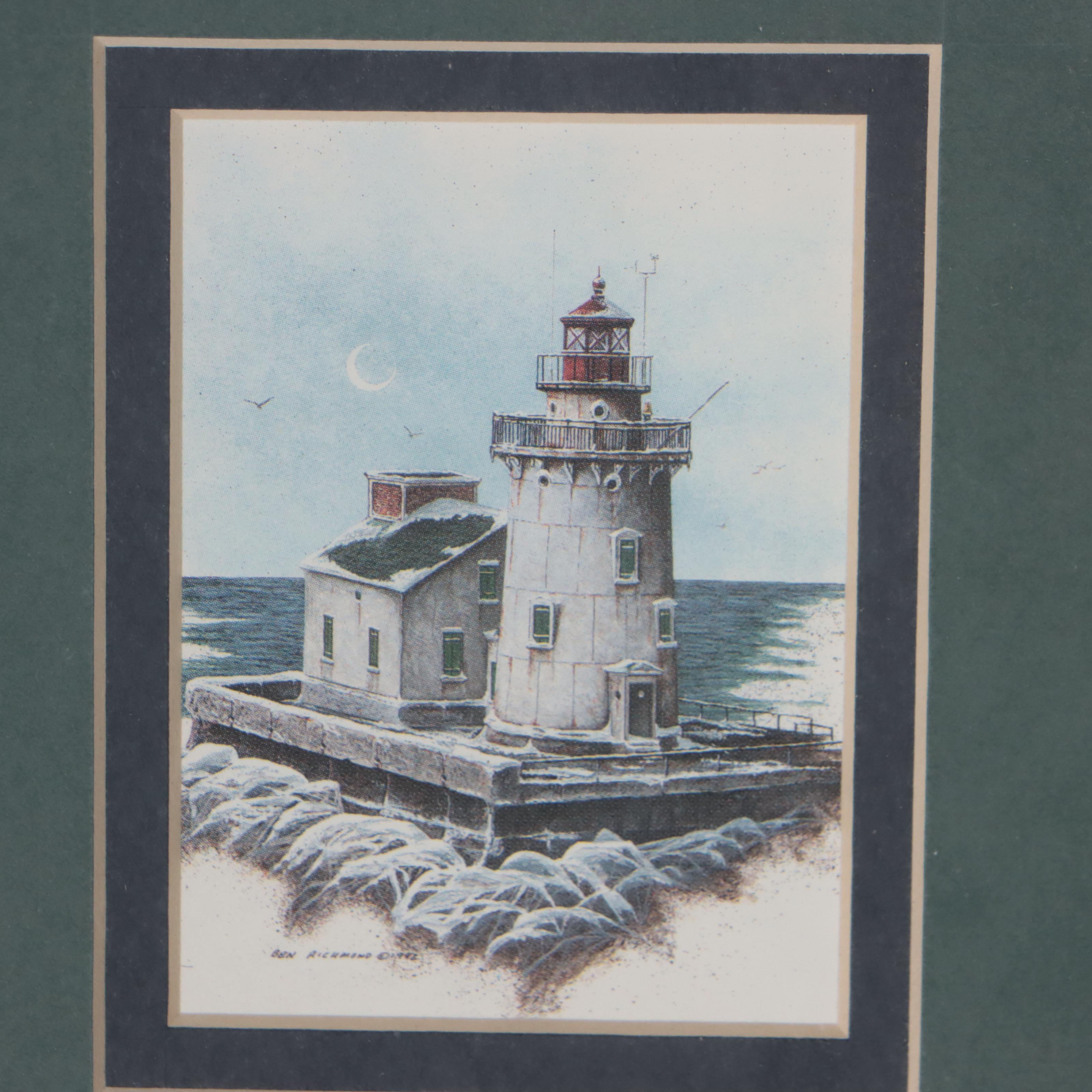 Helen Haberstroh Hand-Colored Lithograph "Immaculate Church-Mt. Adams" and More