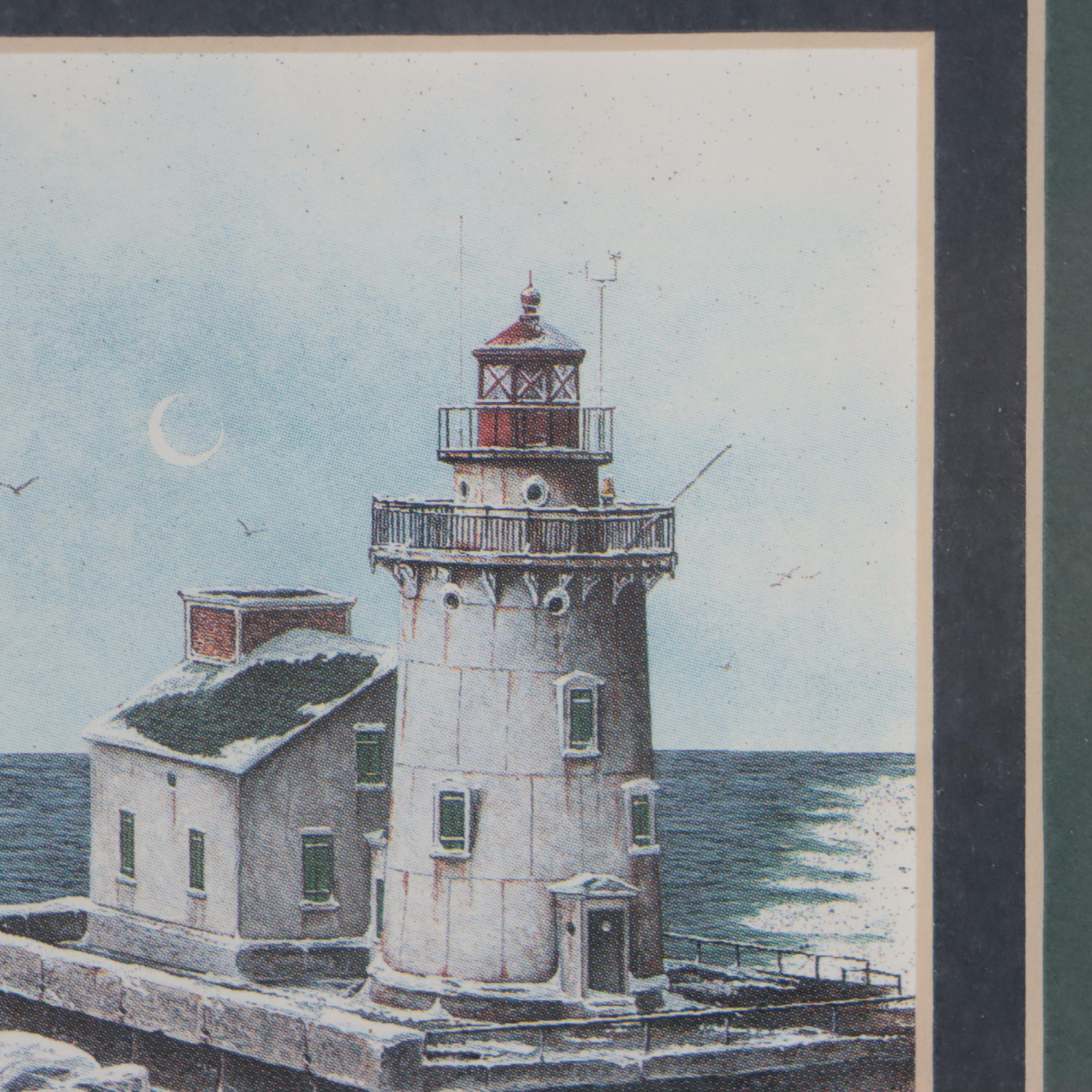 Helen Haberstroh Hand-Colored Lithograph "Immaculate Church-Mt. Adams" and More