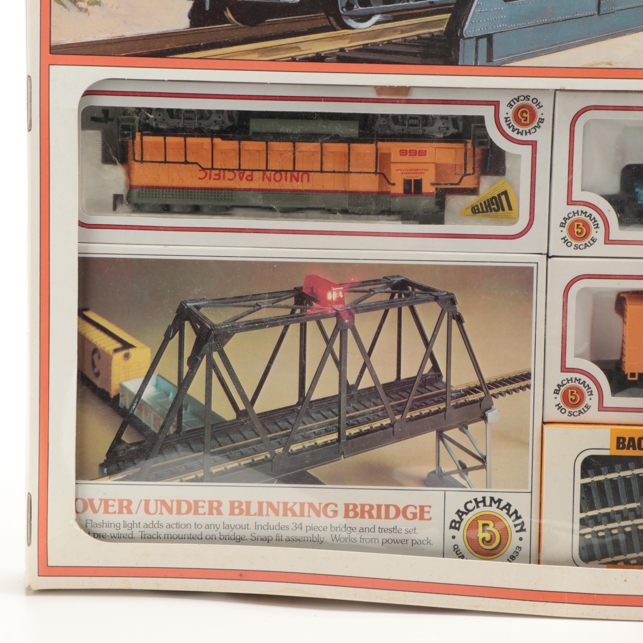 Bachmann Golden Spike HO Gauge Electric Train Cars, Tracks, and More