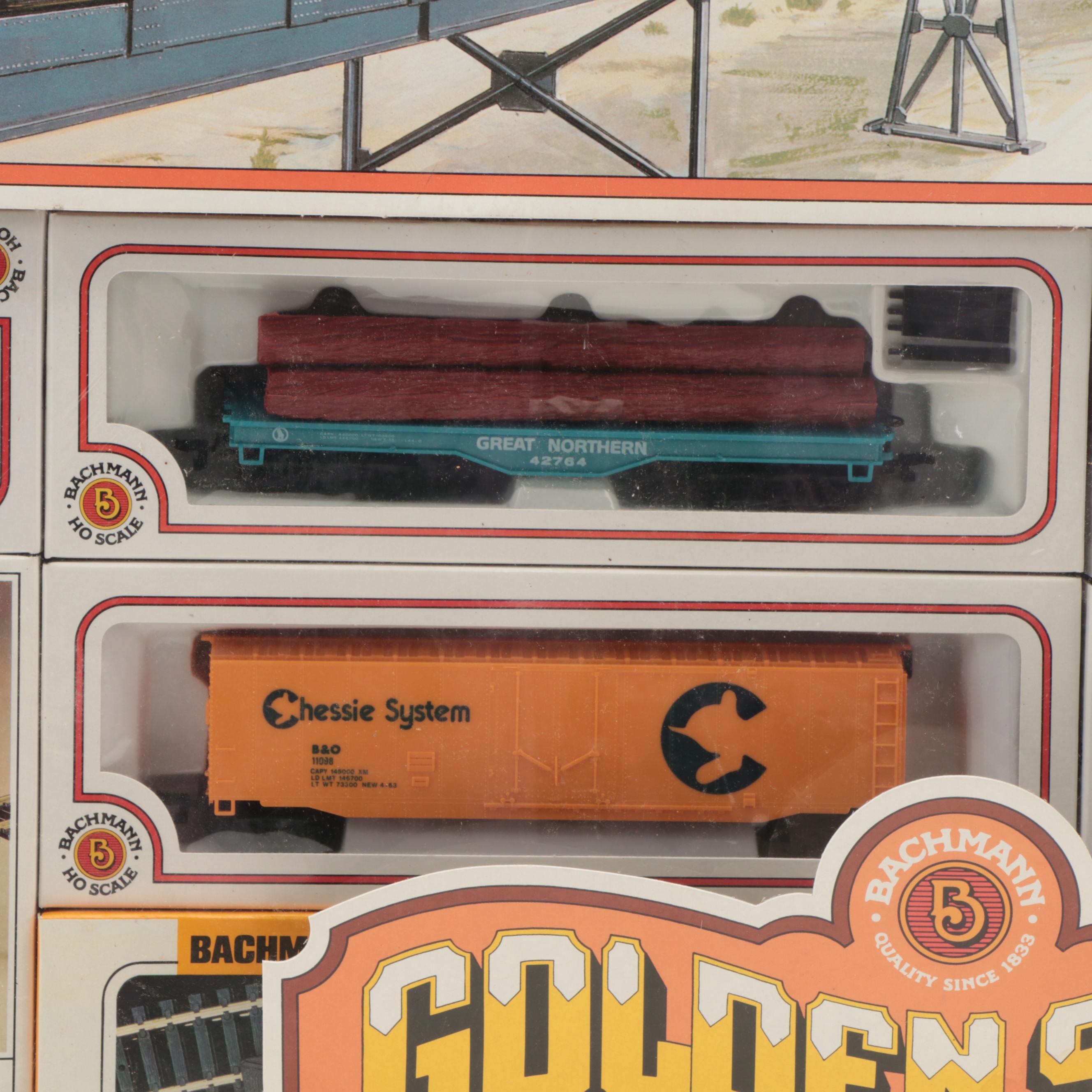 Bachmann Golden Spike HO Gauge Electric Train Cars, Tracks, and More