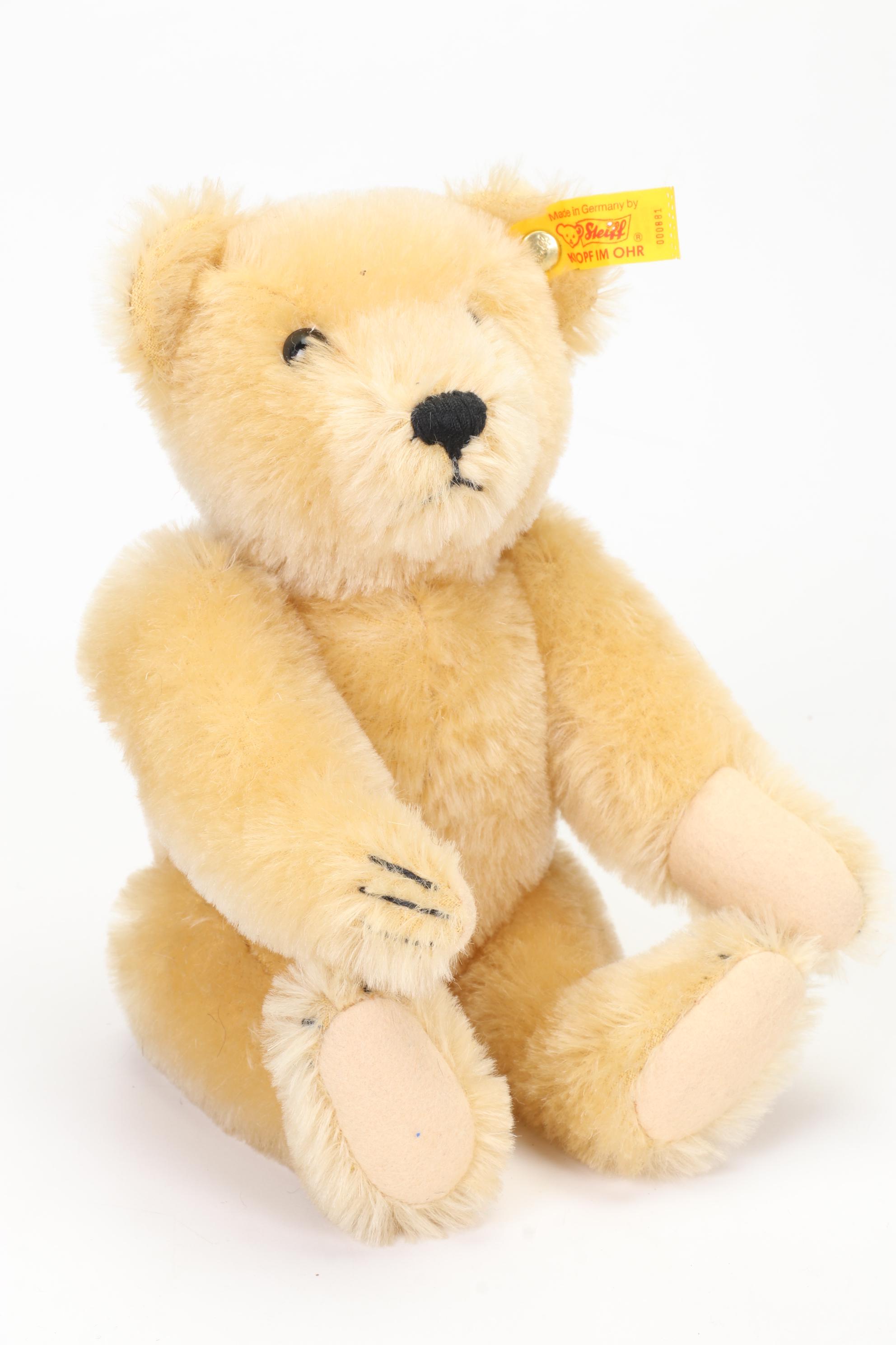 Steiff and Hermann Jointed Mohair Teddy Bears