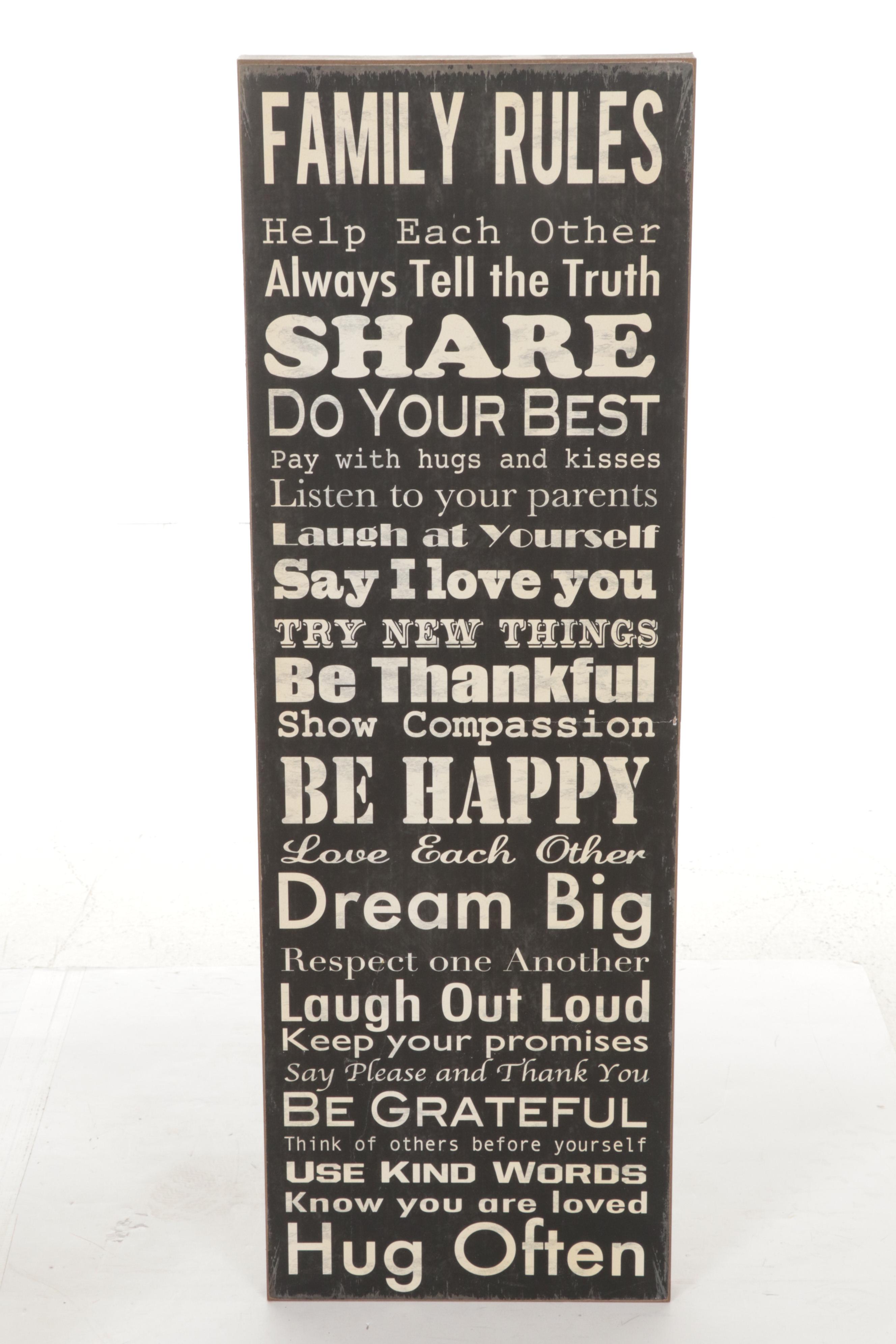 Inspirational Wall Signs and Candle Holders, 21st Century