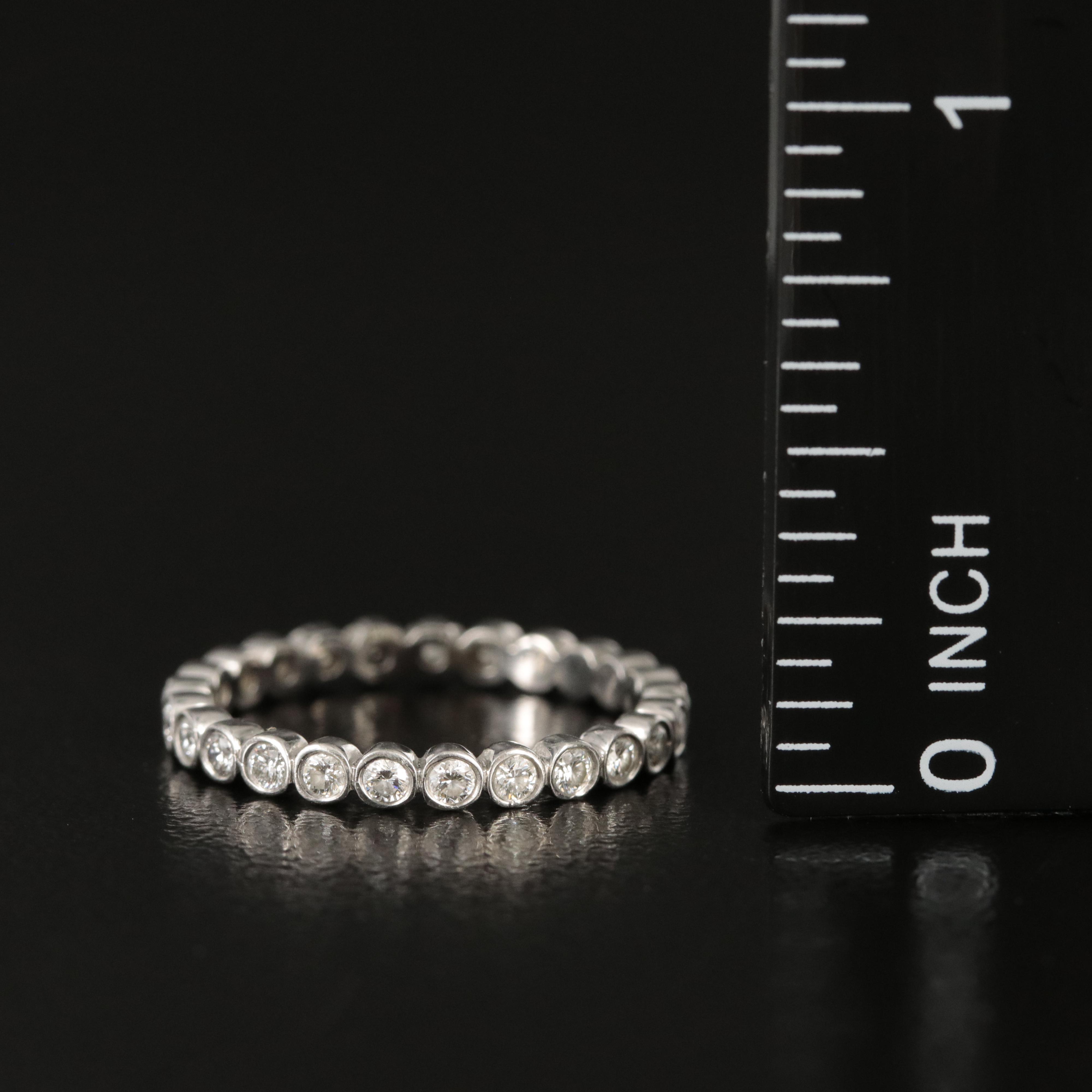 Tiffany & Co. "Jazz" Platinum 0.63 CTW Diamond Eternity Band