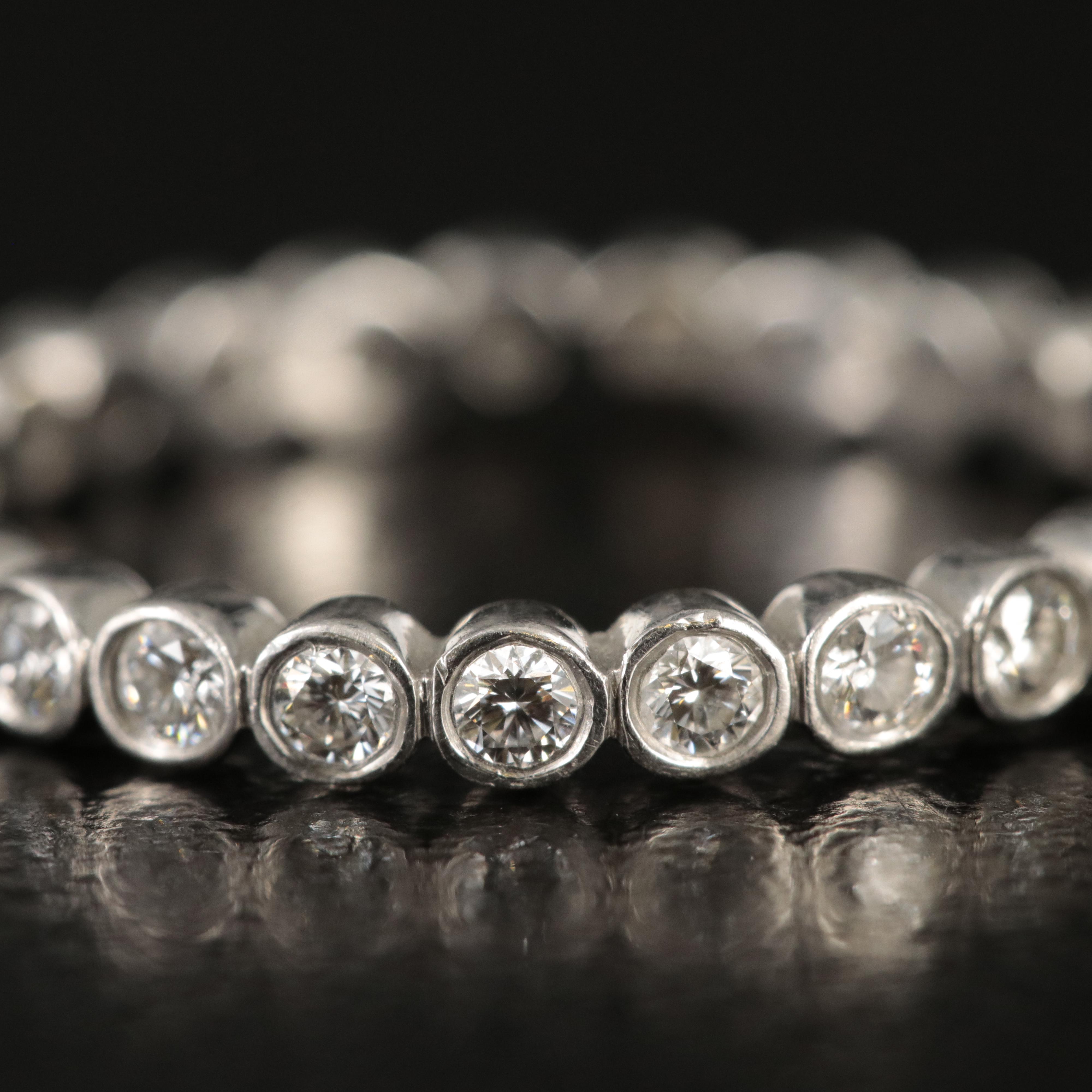Tiffany & Co. "Jazz" Platinum 0.63 CTW Diamond Eternity Band