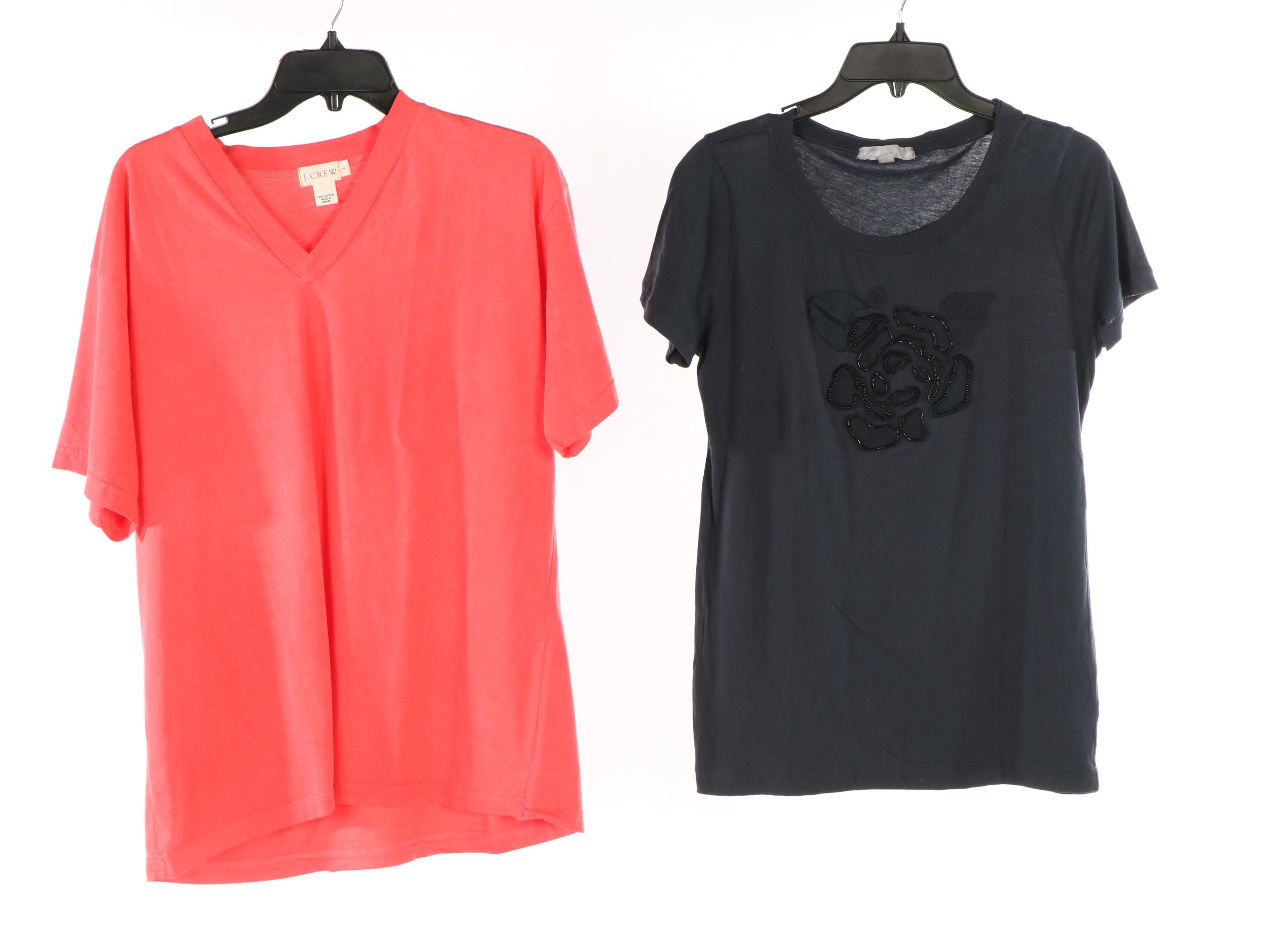 J. Crew Embellished and Appliquéd Shirts