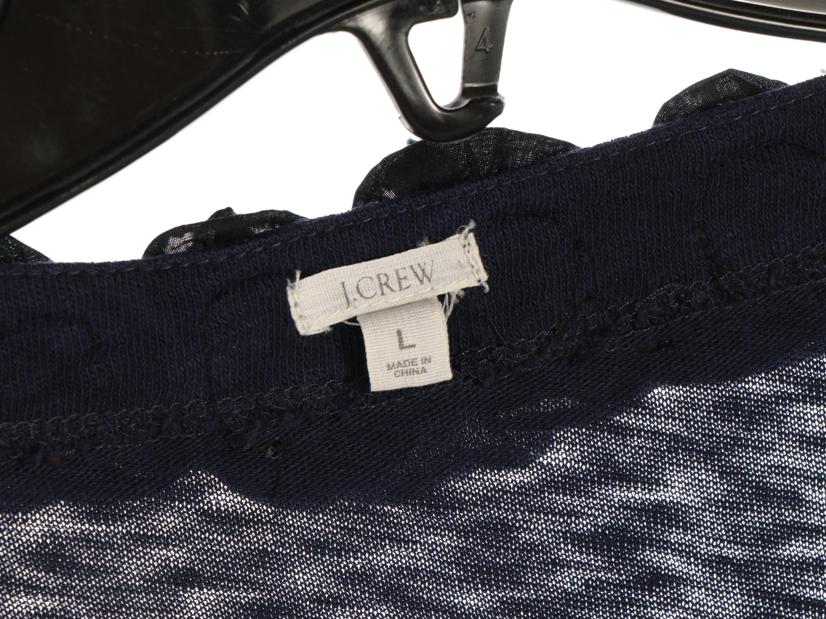 J. Crew Embellished and Appliquéd Shirts